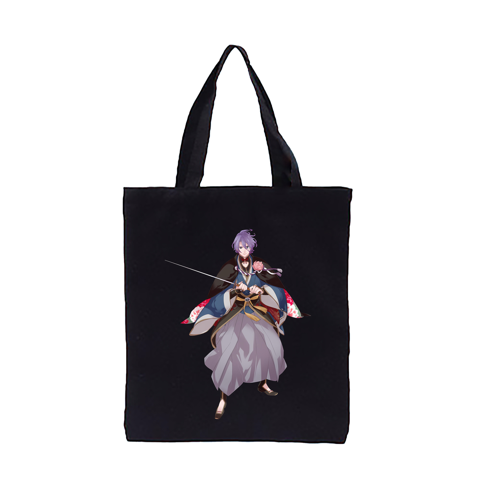 （画像用） 刀剣乱舞 Touken Ranbu 縦型キャンバス生地手提げバッグ　トートバッグ
