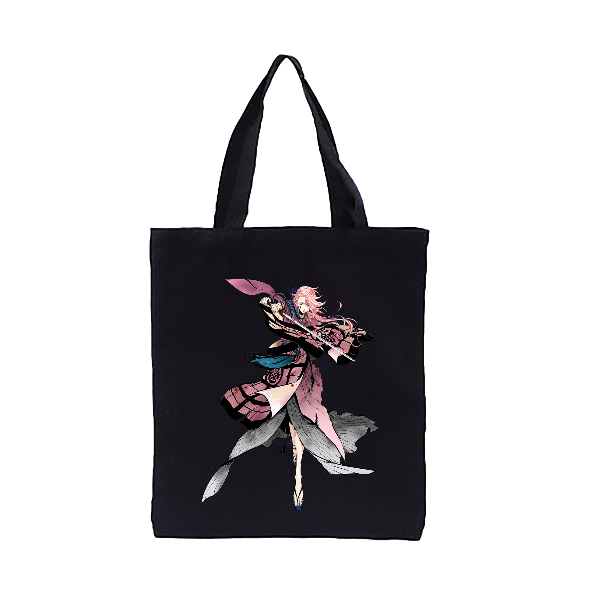 （画像用） 刀剣乱舞 Touken Ranbu 縦型キャンバス生地手提げバッグ　トートバッグ