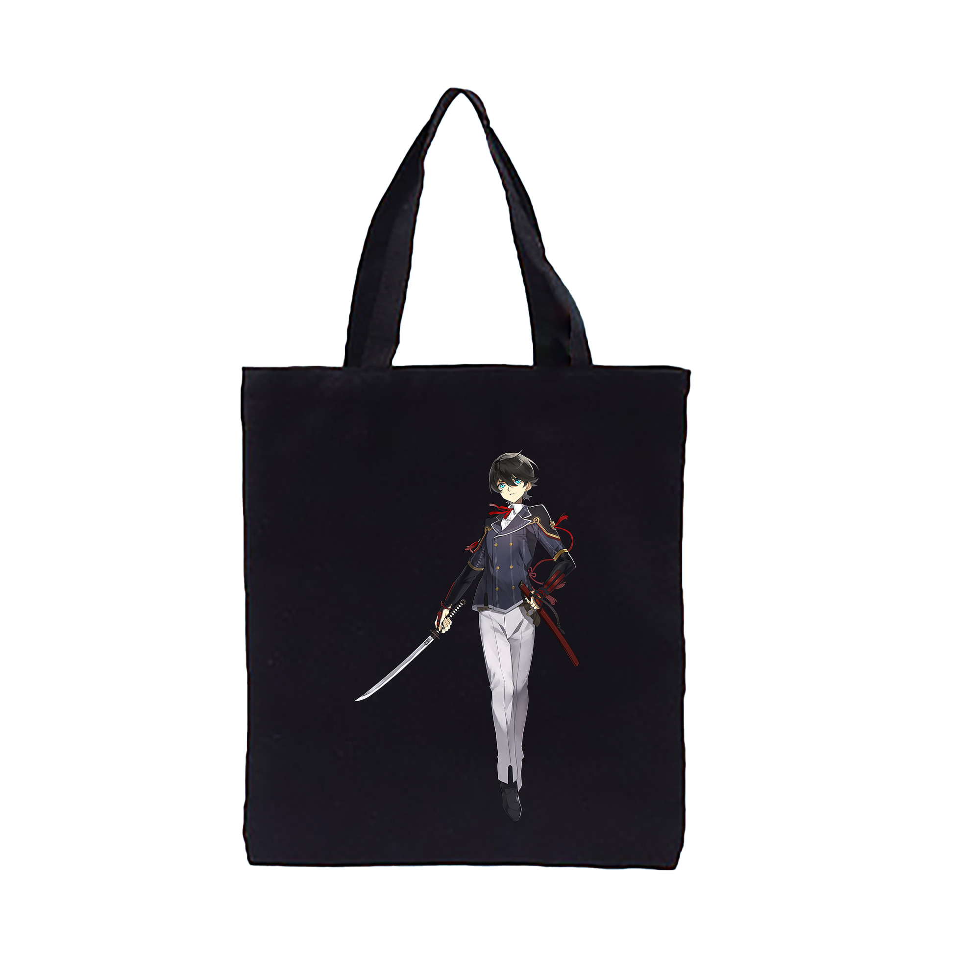 （画像用） 刀剣乱舞 Touken Ranbu 縦型キャンバス生地手提げバッグ　トートバッグ