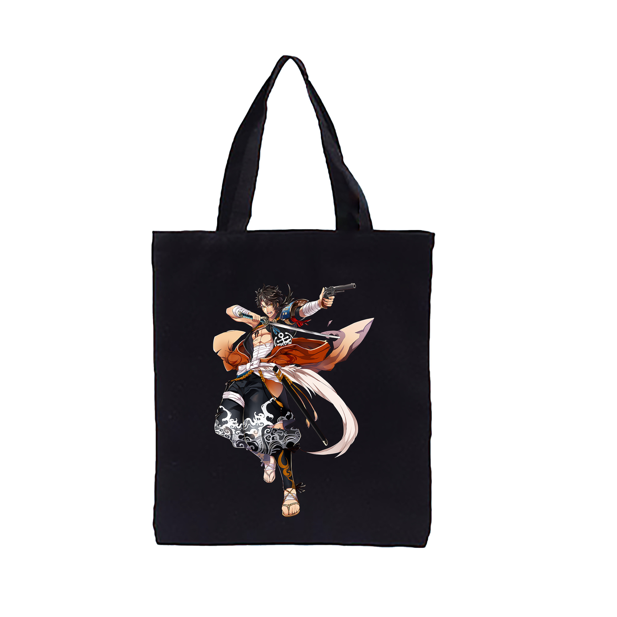 （画像用） 刀剣乱舞 Touken Ranbu 縦型キャンバス生地手提げバッグ　トートバッグ