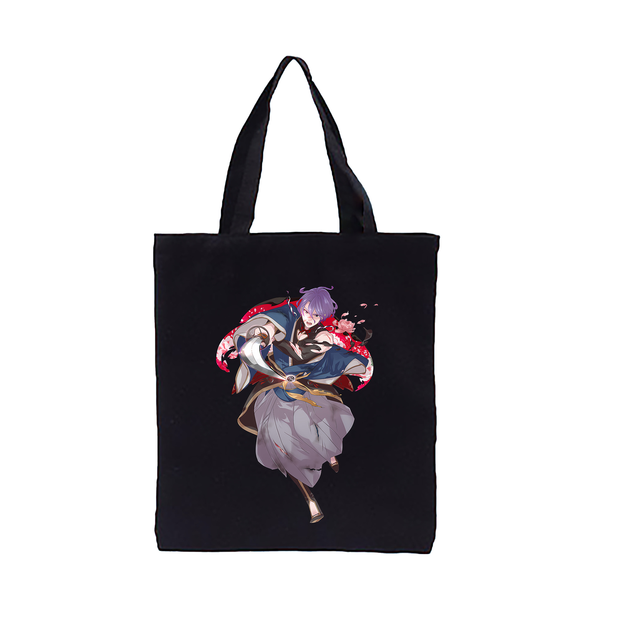 （画像用） 刀剣乱舞 Touken Ranbu 縦型キャンバス生地手提げバッグ　トートバッグ