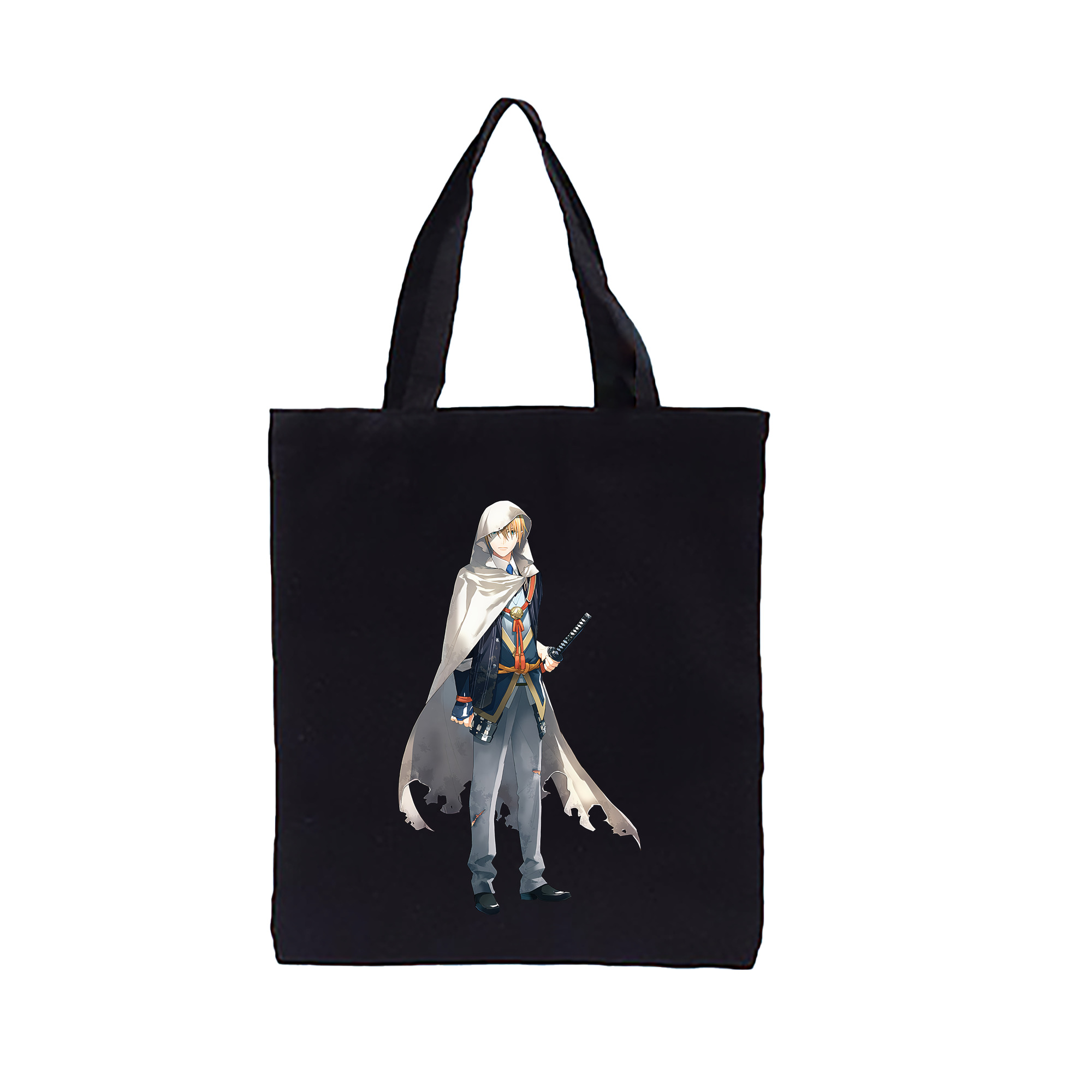 （画像用） 刀剣乱舞 Touken Ranbu 縦型キャンバス生地手提げバッグ　トートバッグ