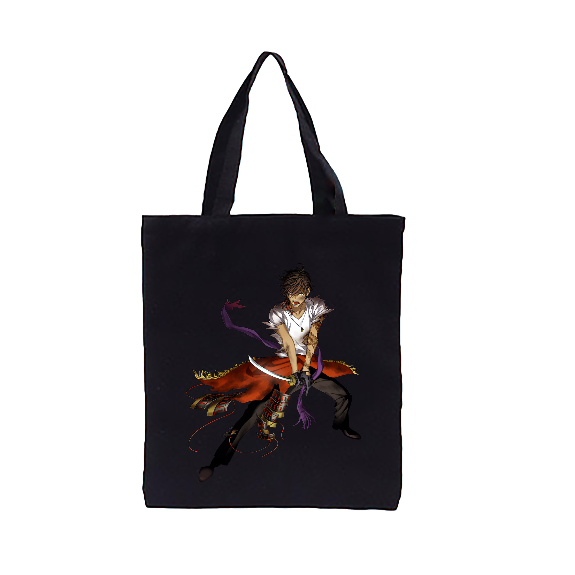 （画像用） 刀剣乱舞 Touken Ranbu 縦型キャンバス生地手提げバッグ　トートバッグ