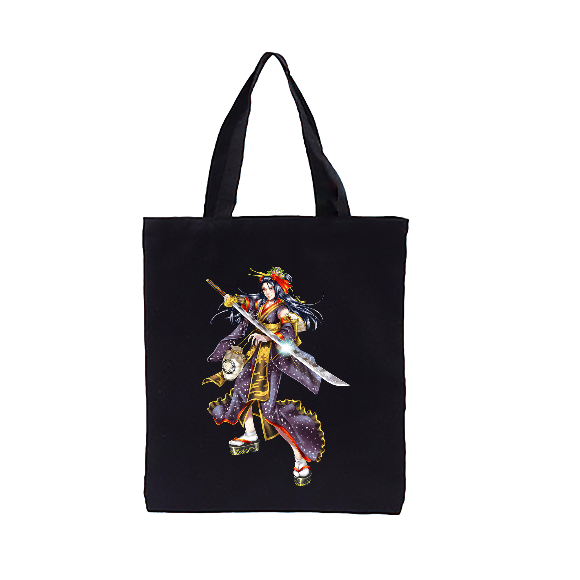 （画像用） 刀剣乱舞 Touken Ranbu 縦型キャンバス生地手提げバッグ　トートバッグ