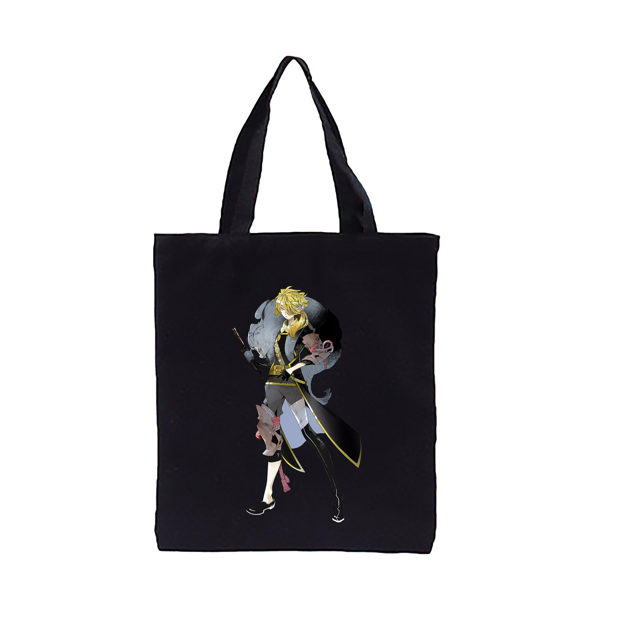 （画像用） 刀剣乱舞 Touken Ranbu 縦型キャンバス生地手提げバッグ　トートバッグ