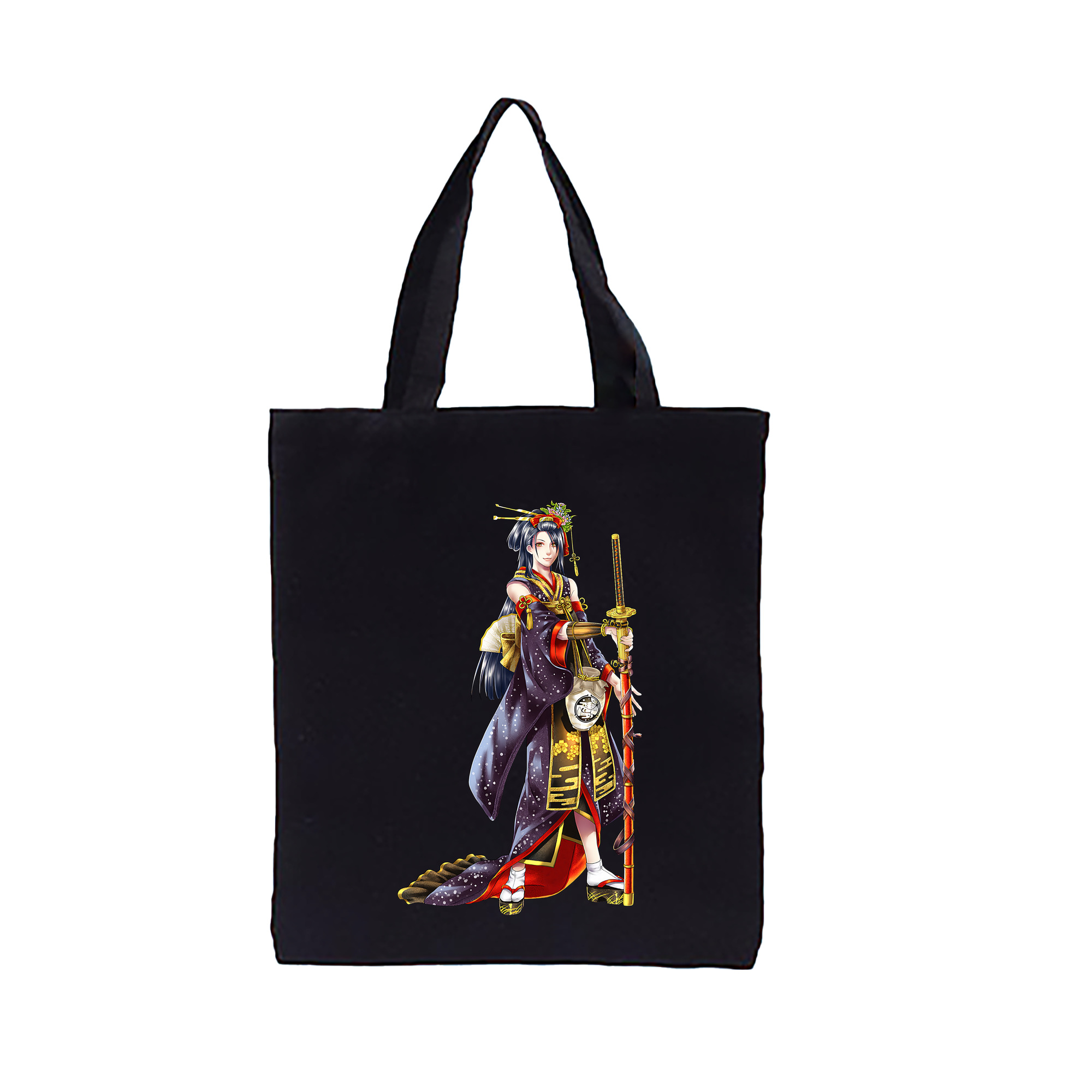 （画像用） 刀剣乱舞 Touken Ranbu 縦型キャンバス生地手提げバッグ　トートバッグ