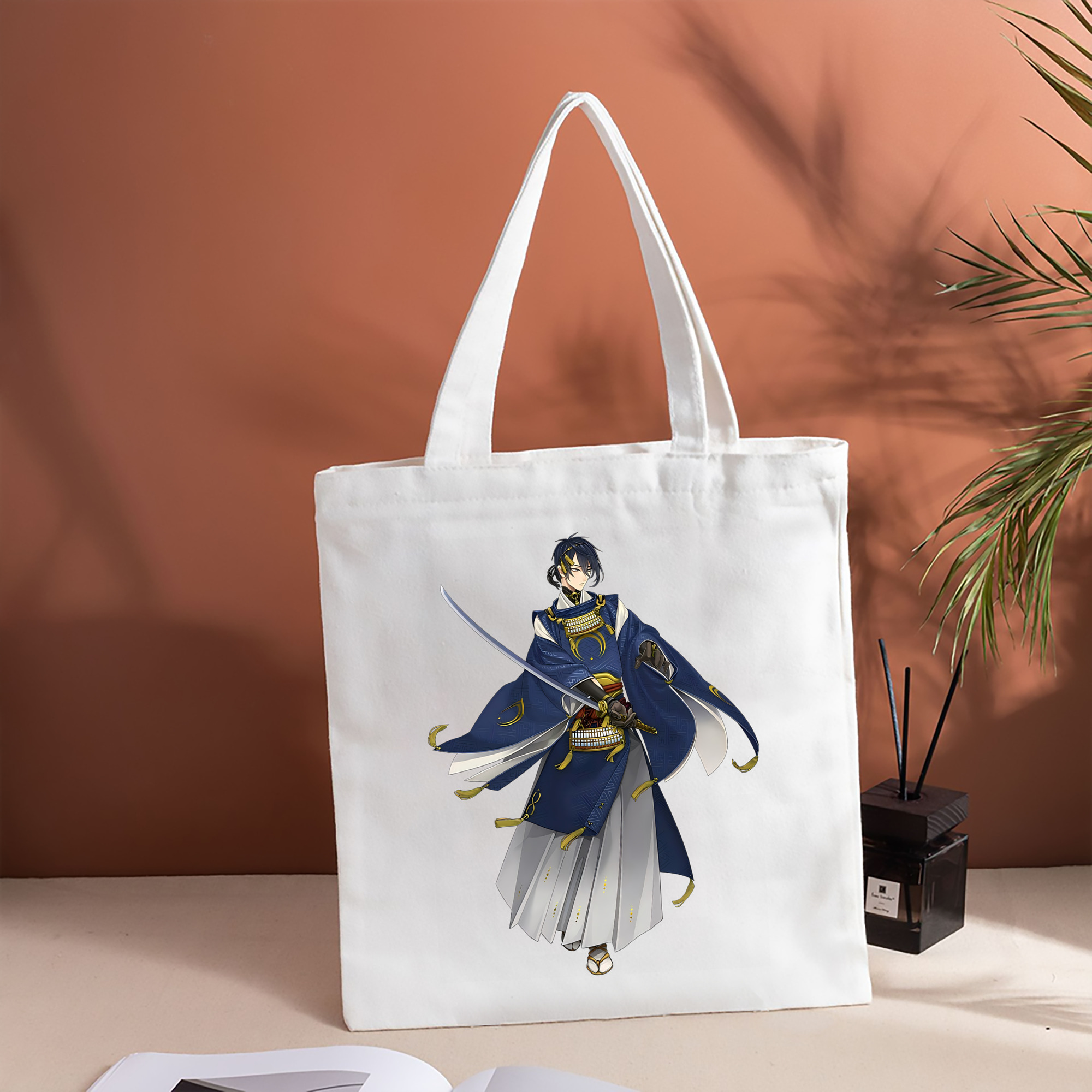 刀剣乱舞 Touken Ranbu 縦型キャンバス生地手提げバッグ　トートバッグ