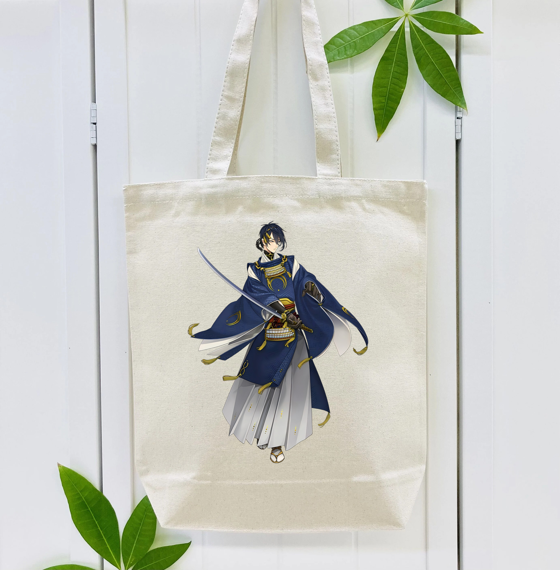 刀剣乱舞 Touken Ranbu 縦型キャンバス生地手提げバッグ　トートバッグ