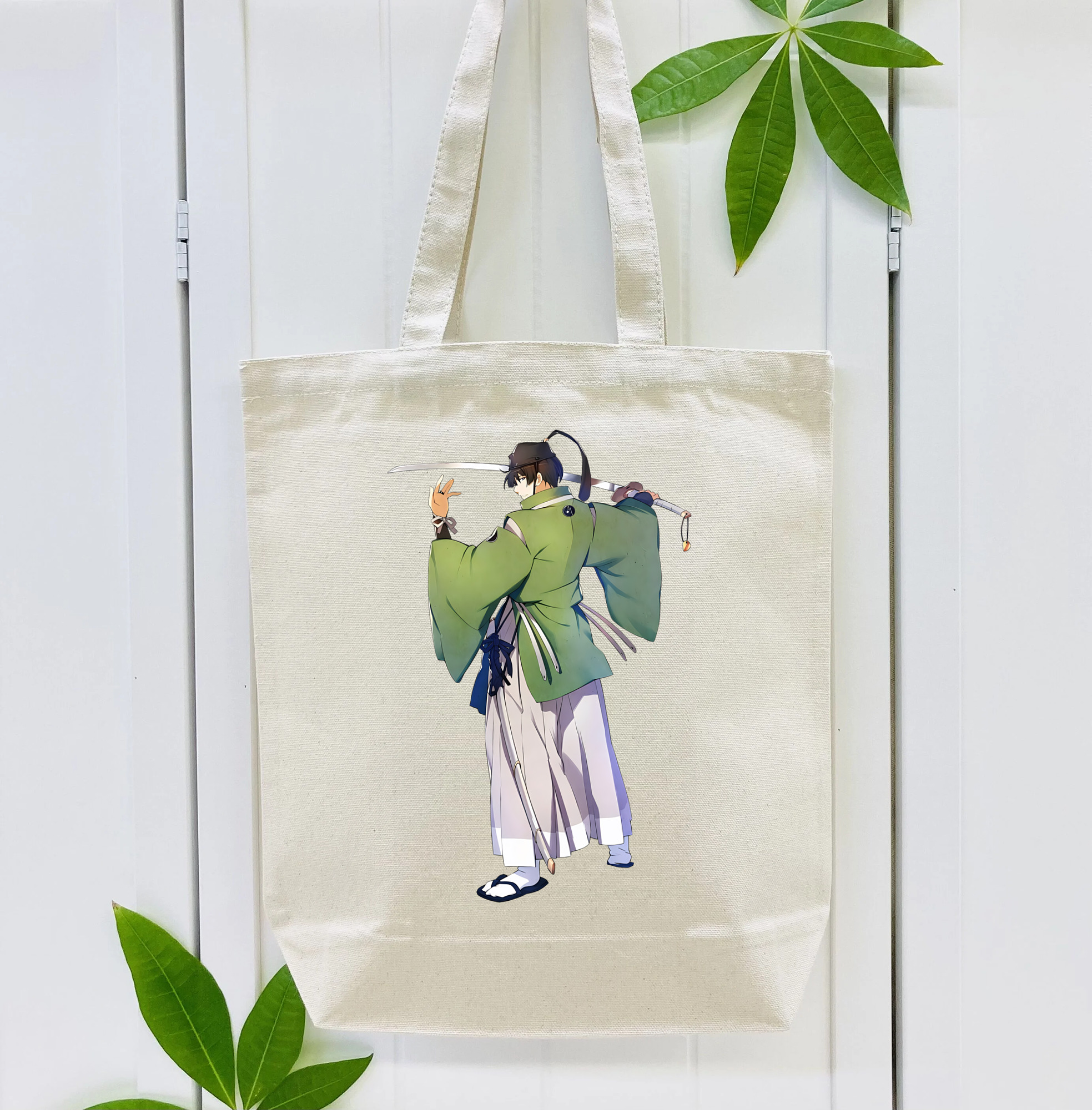 刀剣乱舞 Touken Ranbu 縦型キャンバス生地手提げバッグ　トートバッグ