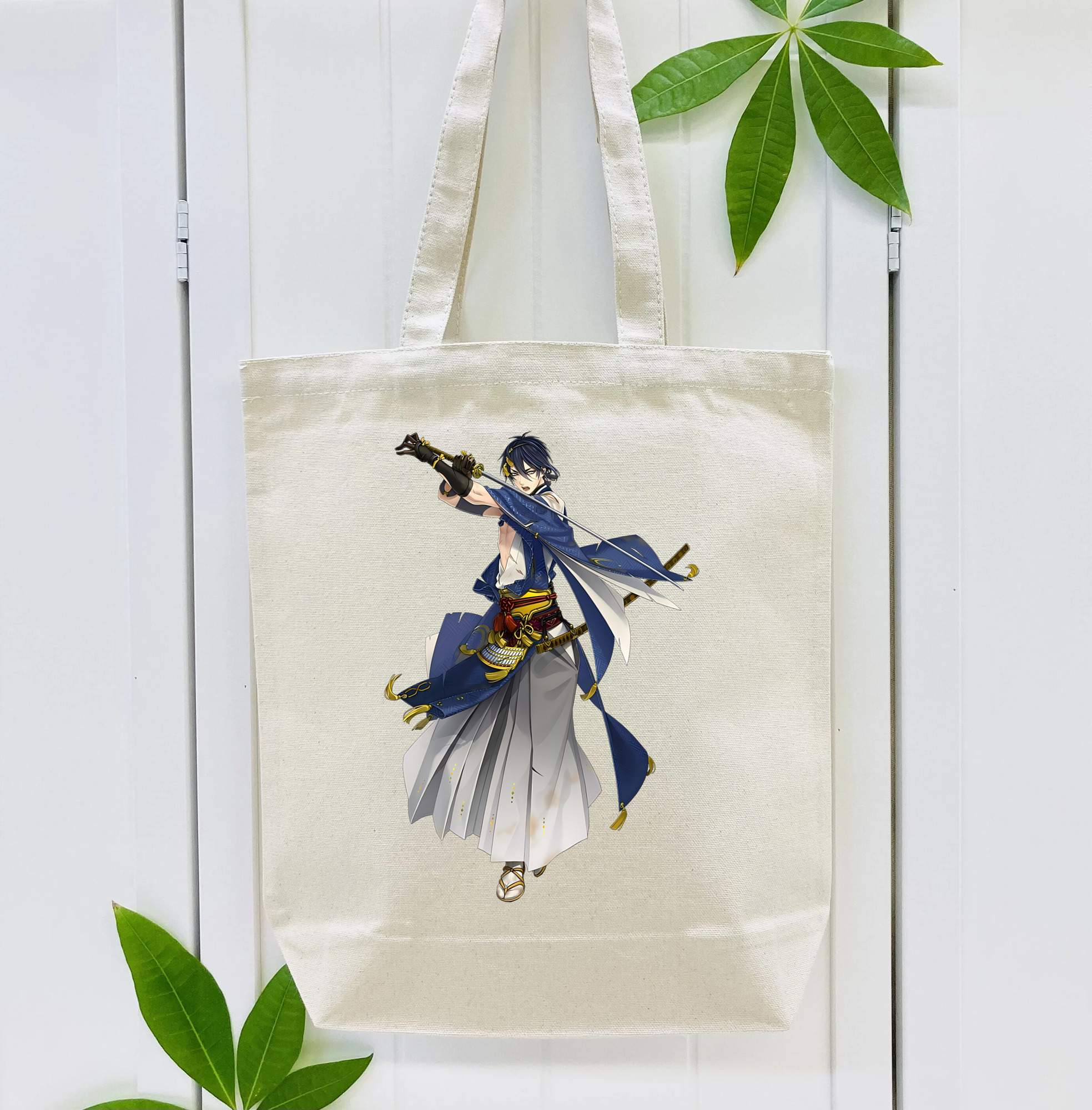 刀剣乱舞 Touken Ranbu 縦型キャンバス生地手提げバッグ　トートバッグ