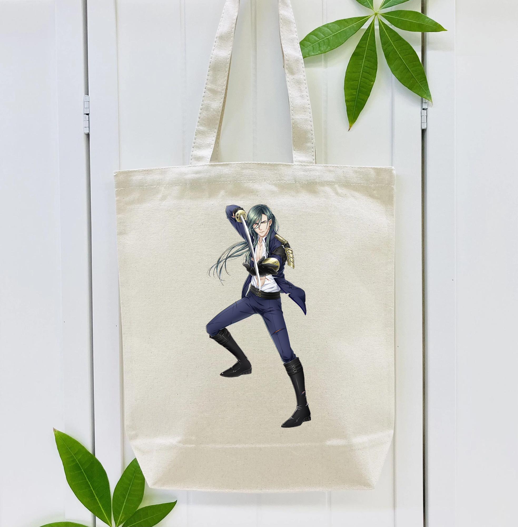 刀剣乱舞 Touken Ranbu 縦型キャンバス生地手提げバッグ　トートバッグ