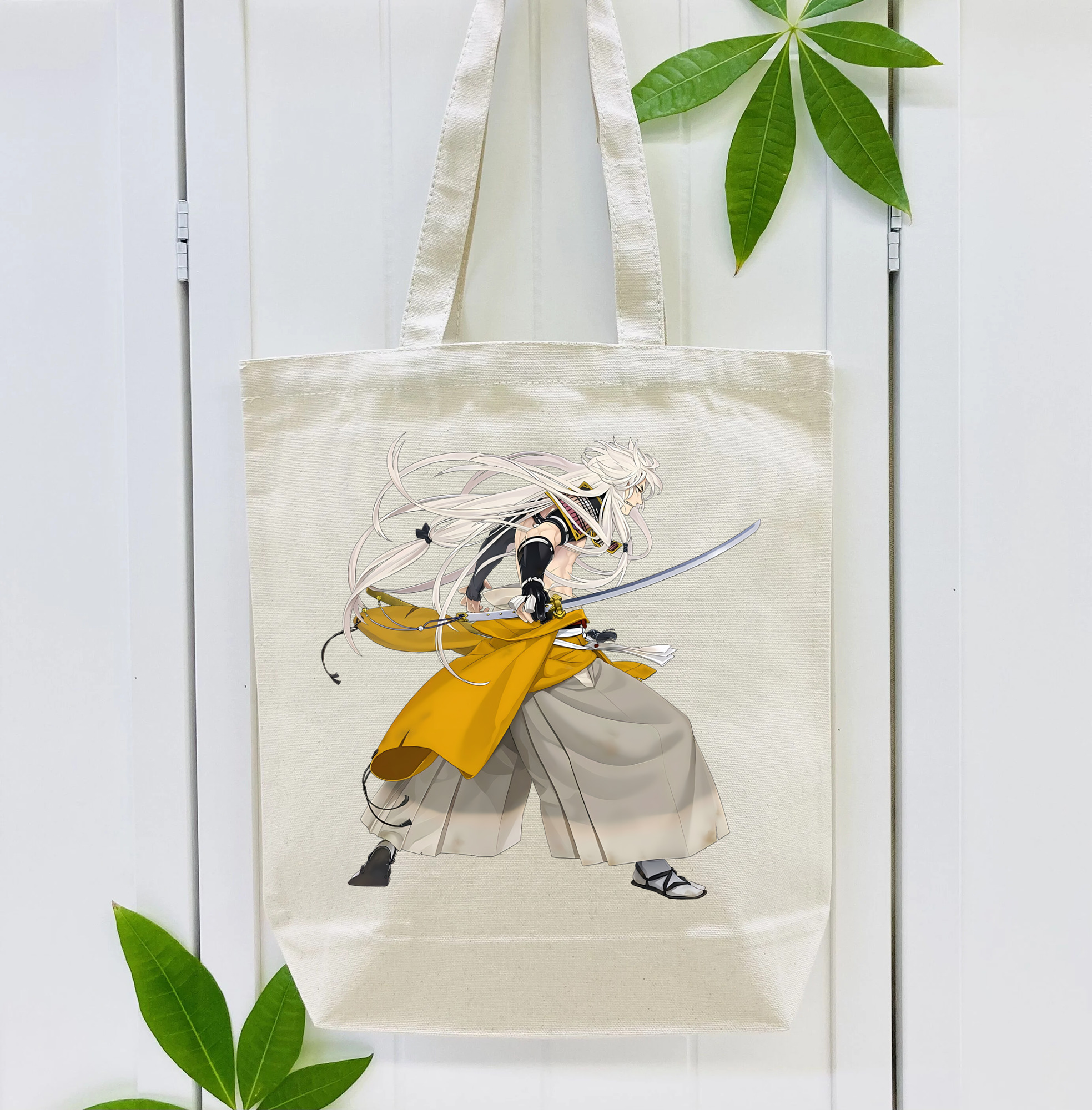 刀剣乱舞 Touken Ranbu 縦型キャンバス生地手提げバッグ　トートバッグ