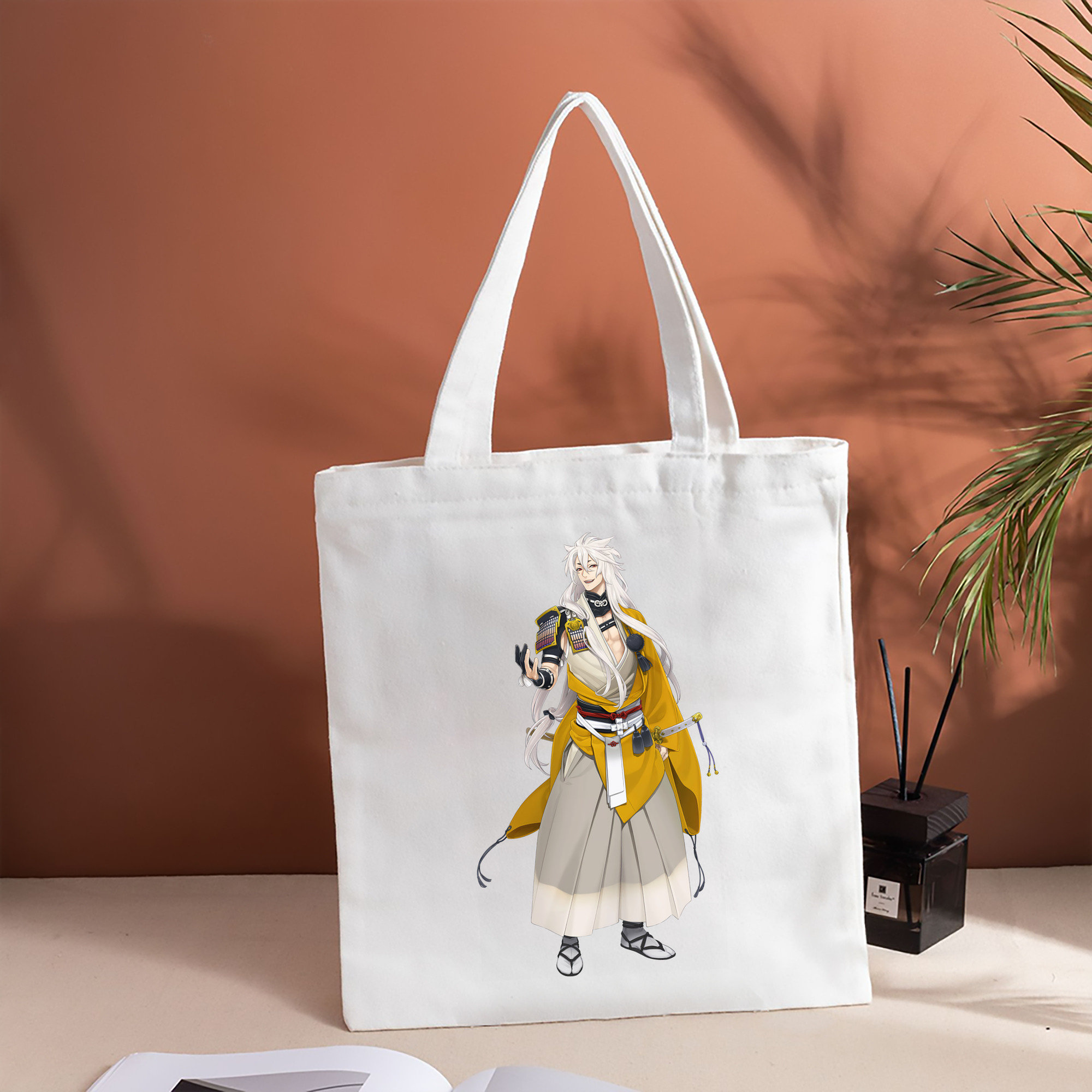 刀剣乱舞 Touken Ranbu 縦型キャンバス生地手提げバッグ　トートバッグ