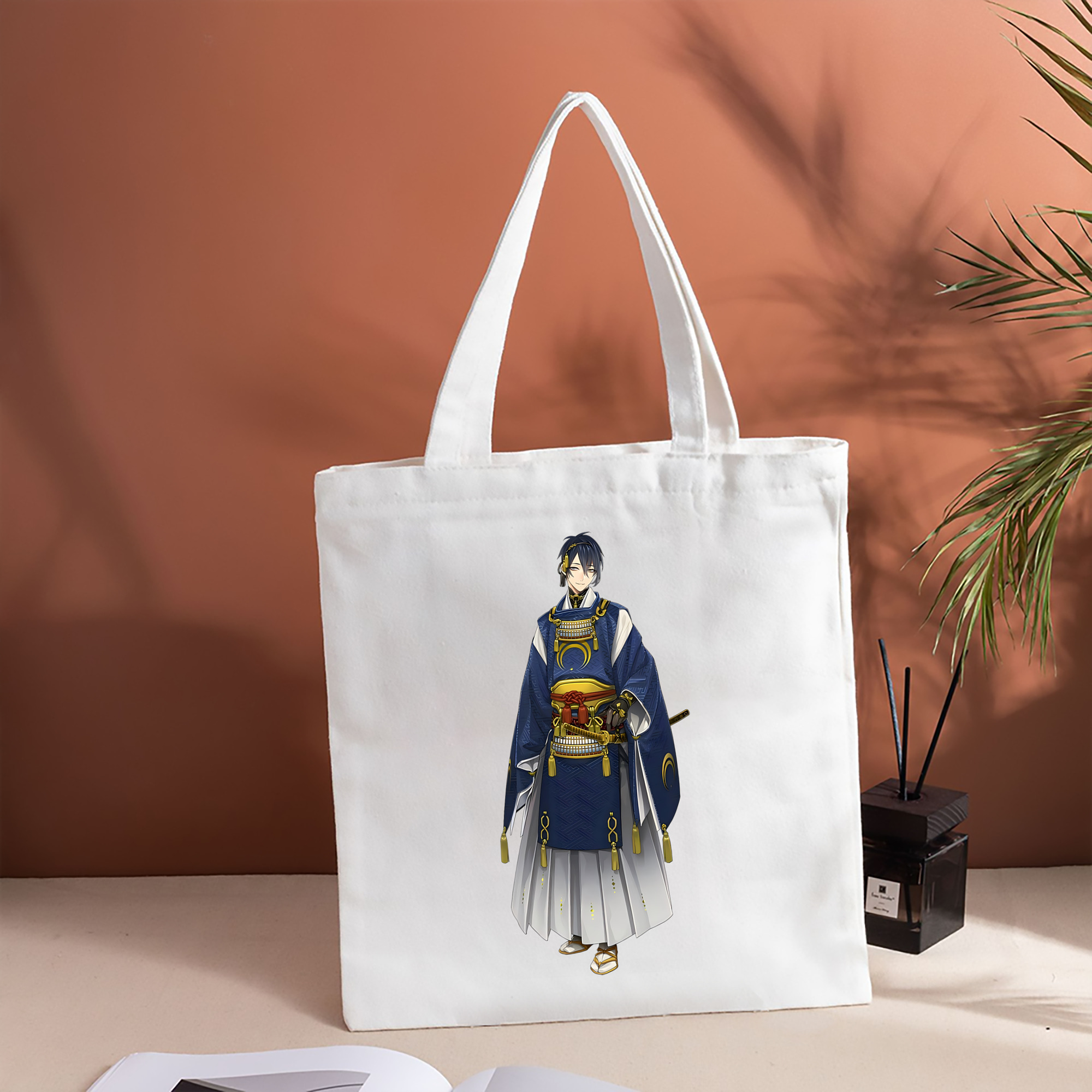 刀剣乱舞 Touken Ranbu 縦型キャンバス生地手提げバッグ　トートバッグ