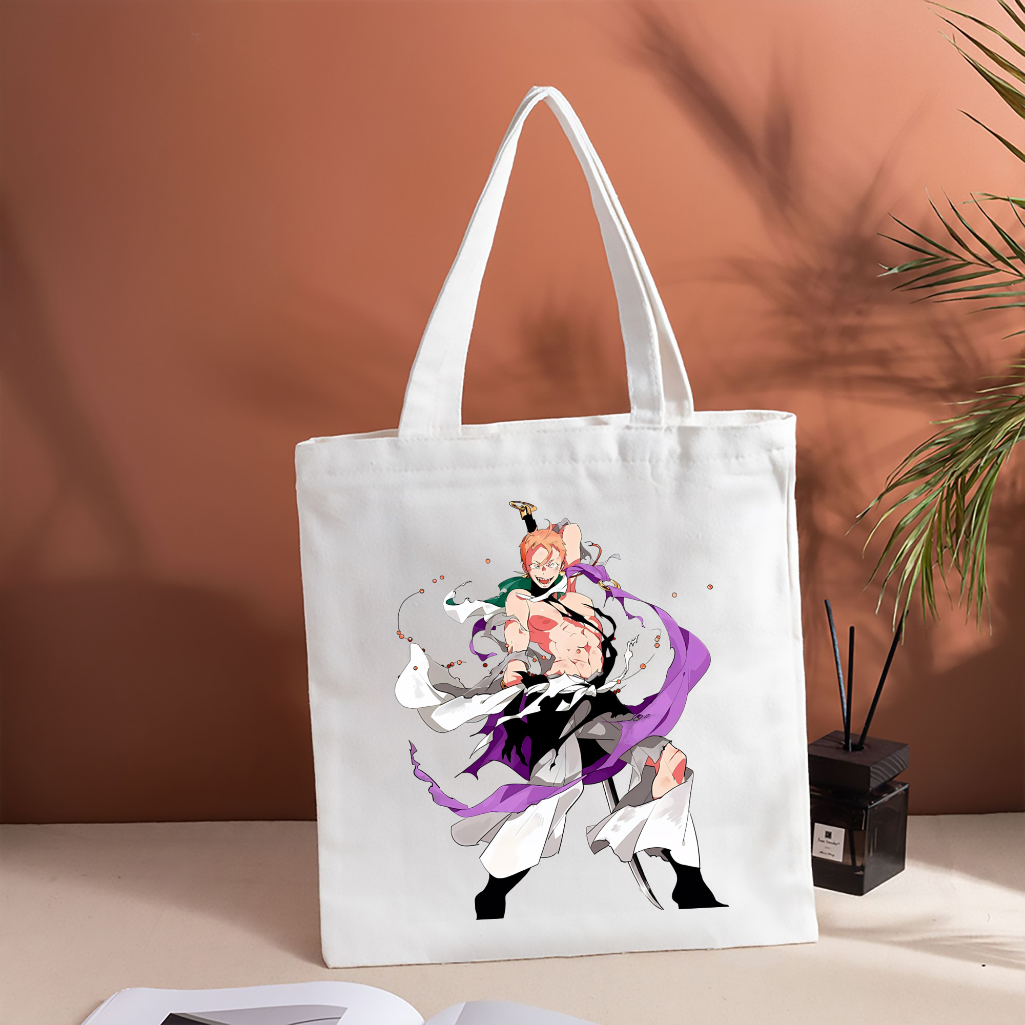 刀剣乱舞 Touken Ranbu 縦型キャンバス生地手提げバッグ　トートバッグ