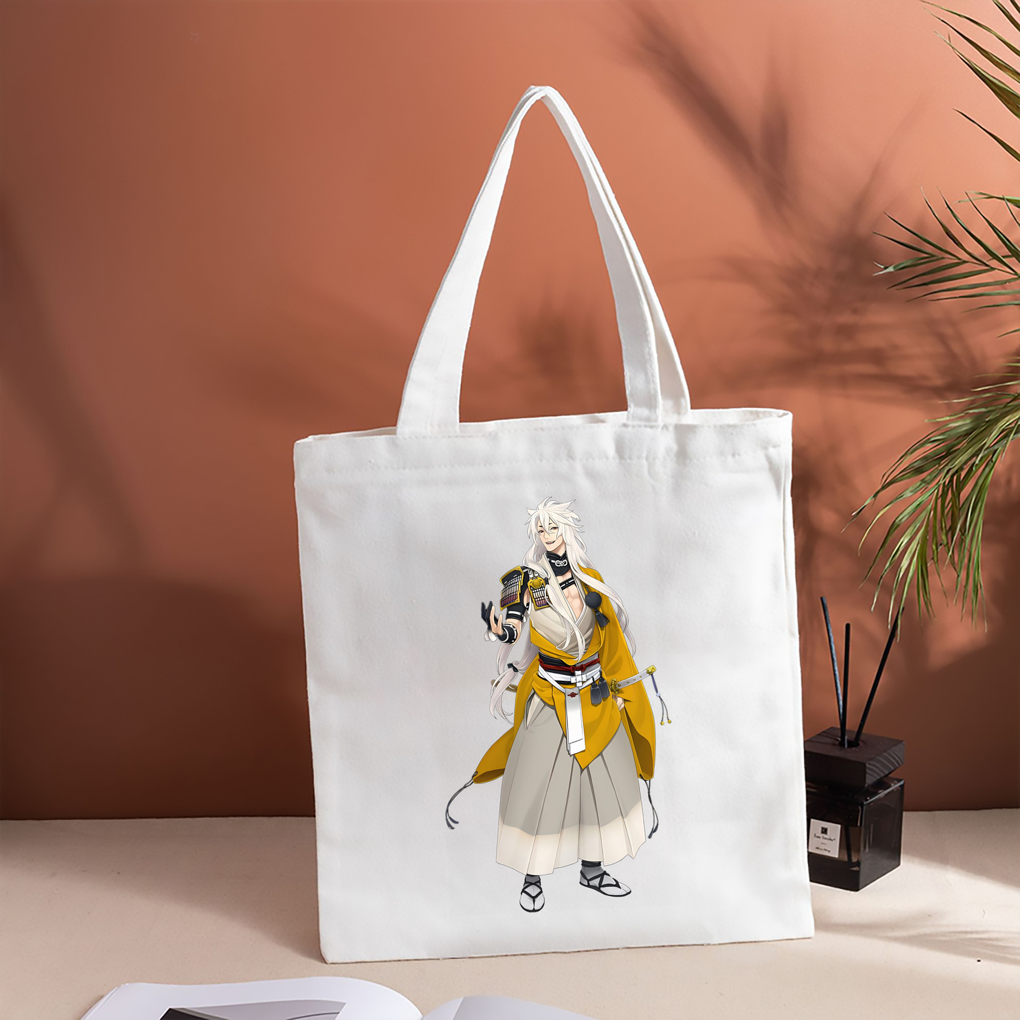 刀剣乱舞 Touken Ranbu 縦型キャンバス生地手提げバッグ　トートバッグ