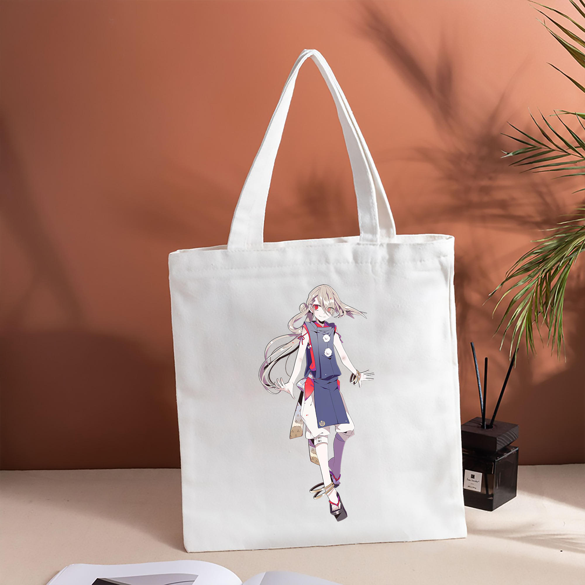 刀剣乱舞 Touken Ranbu 縦型キャンバス生地手提げバッグ　トートバッグ