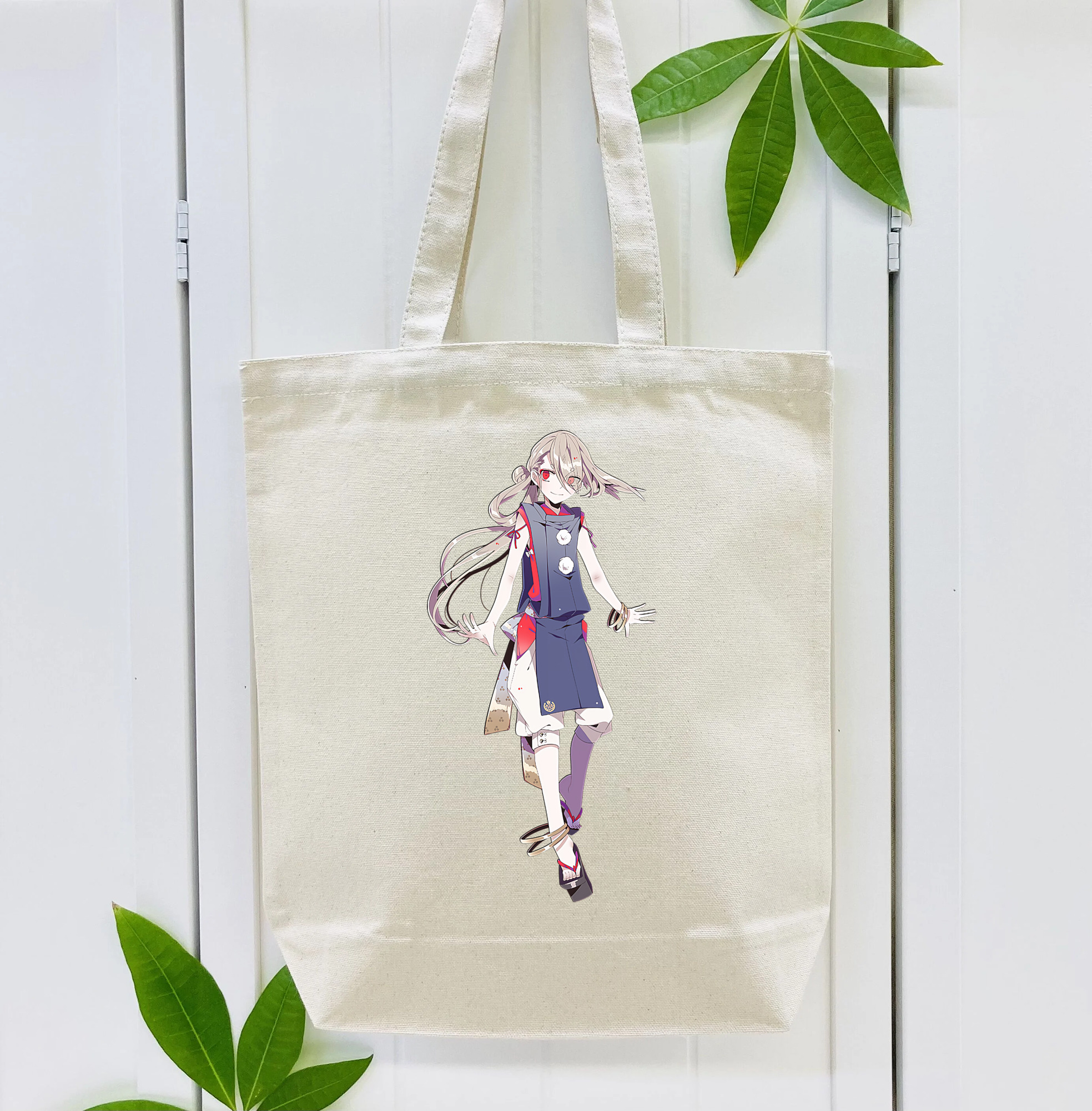 刀剣乱舞 Touken Ranbu 縦型キャンバス生地手提げバッグ　トートバッグ