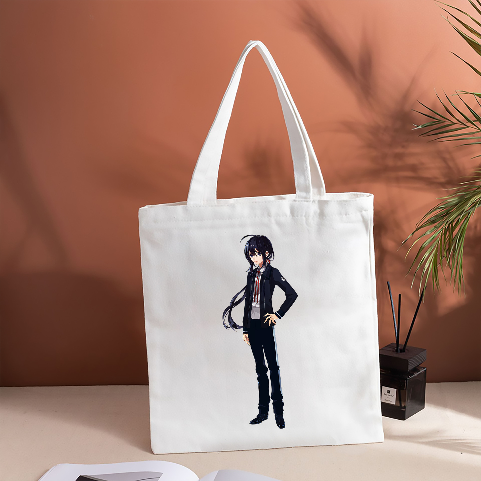 刀剣乱舞 Touken Ranbu 縦型キャンバス生地手提げバッグ　トートバッグ