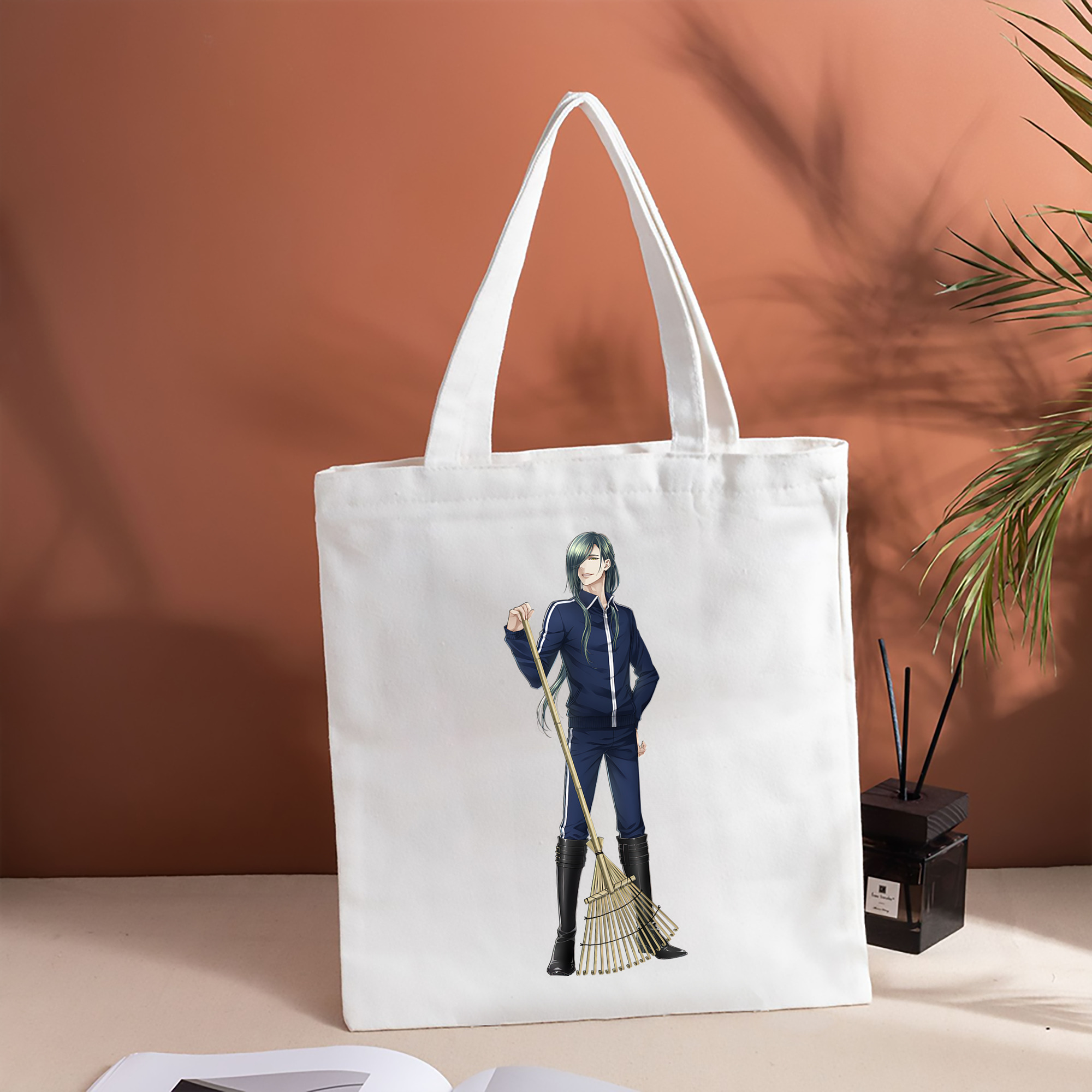 刀剣乱舞 Touken Ranbu 縦型キャンバス生地手提げバッグ　トートバッグ