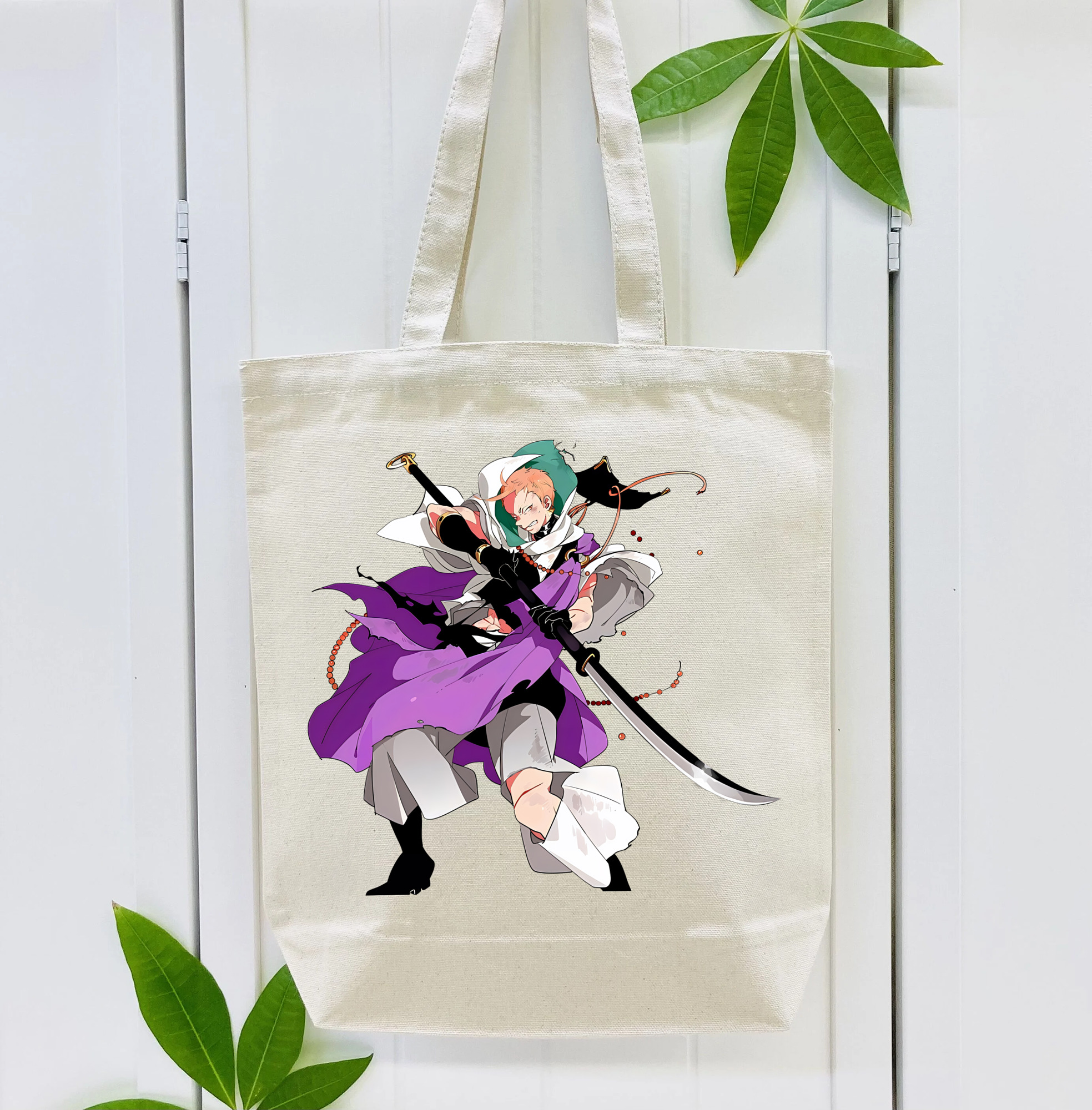 刀剣乱舞 Touken Ranbu 縦型キャンバス生地手提げバッグ　トートバッグ