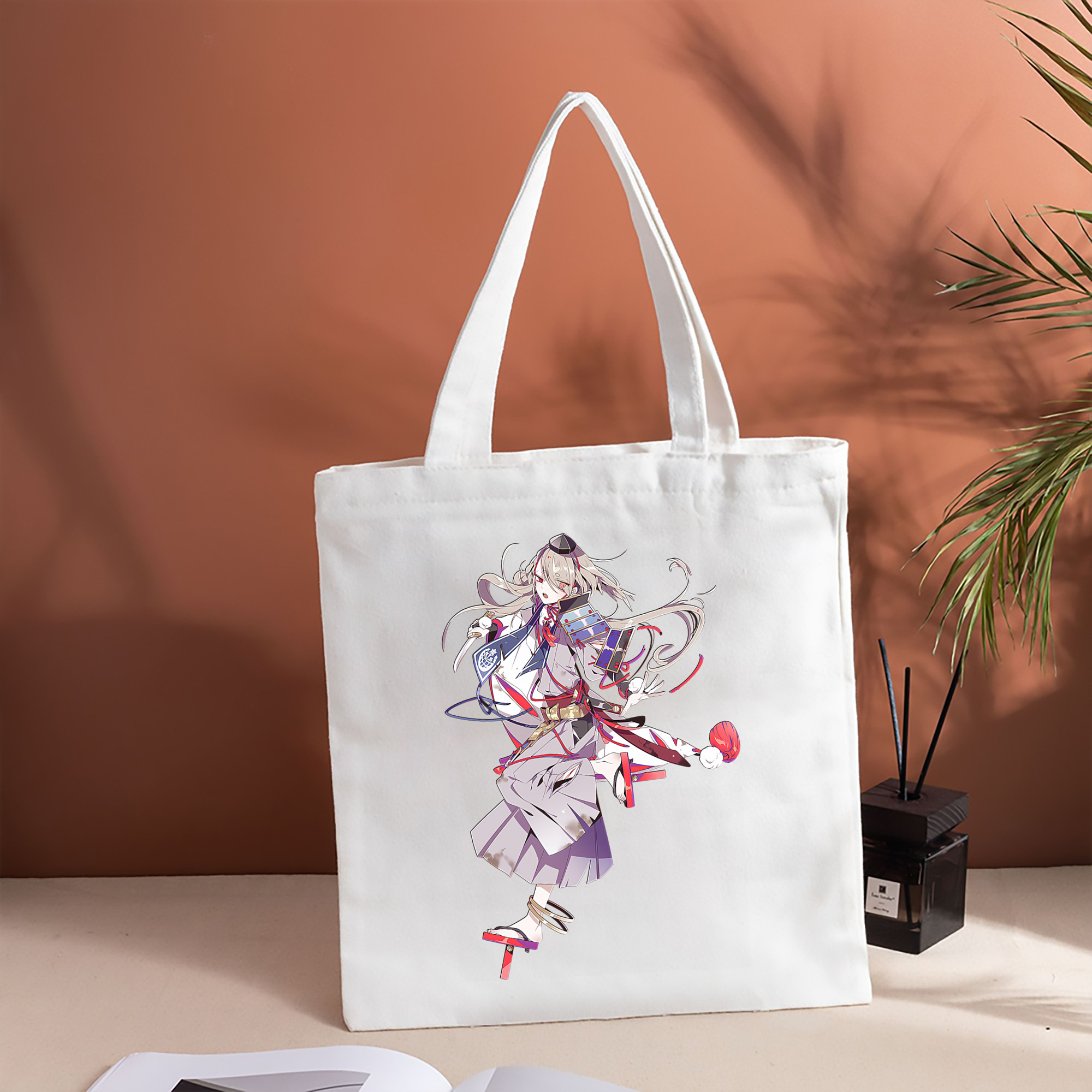 刀剣乱舞 Touken Ranbu 縦型キャンバス生地手提げバッグ　トートバッグ