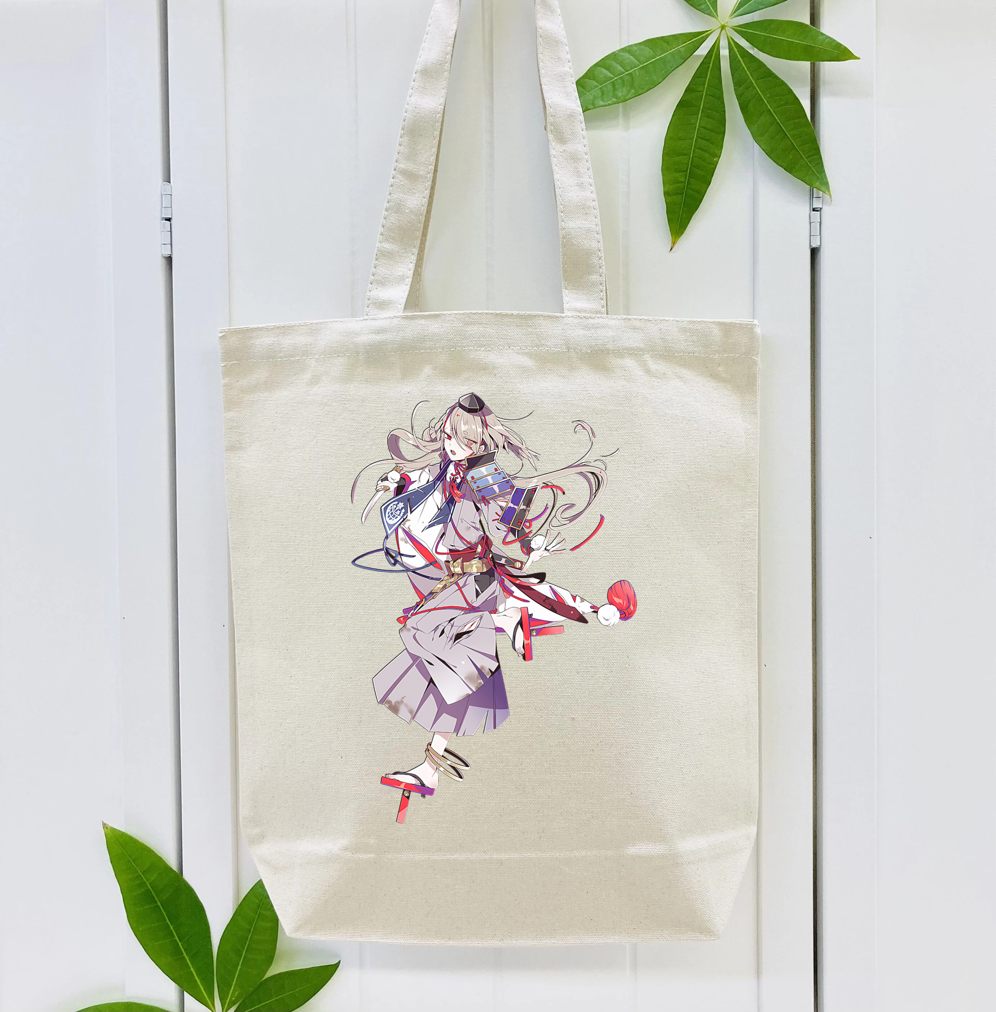 刀剣乱舞 Touken Ranbu 縦型キャンバス生地手提げバッグ　トートバッグ