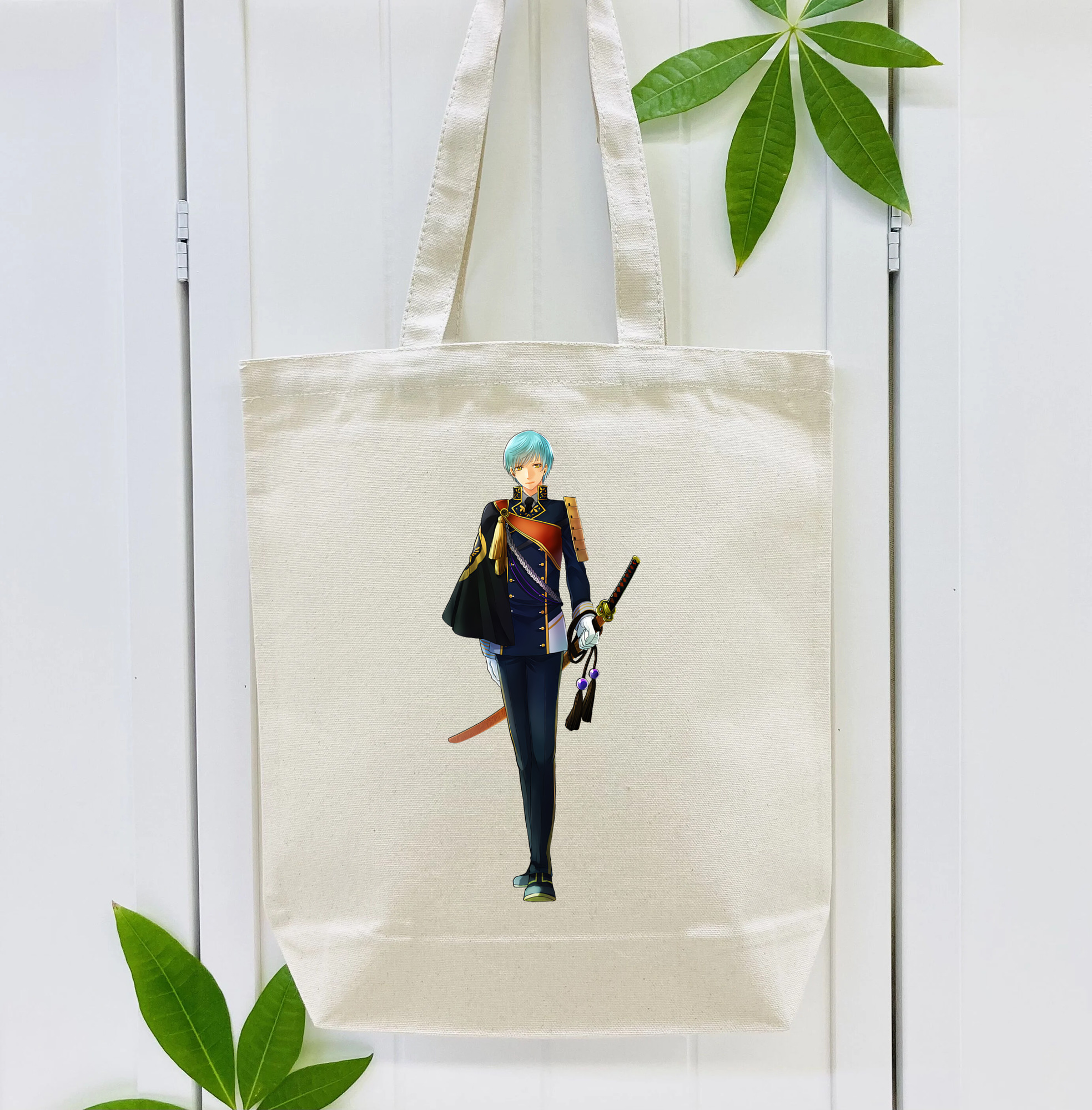 刀剣乱舞 Touken Ranbu 縦型キャンバス生地手提げバッグ　トートバッグ