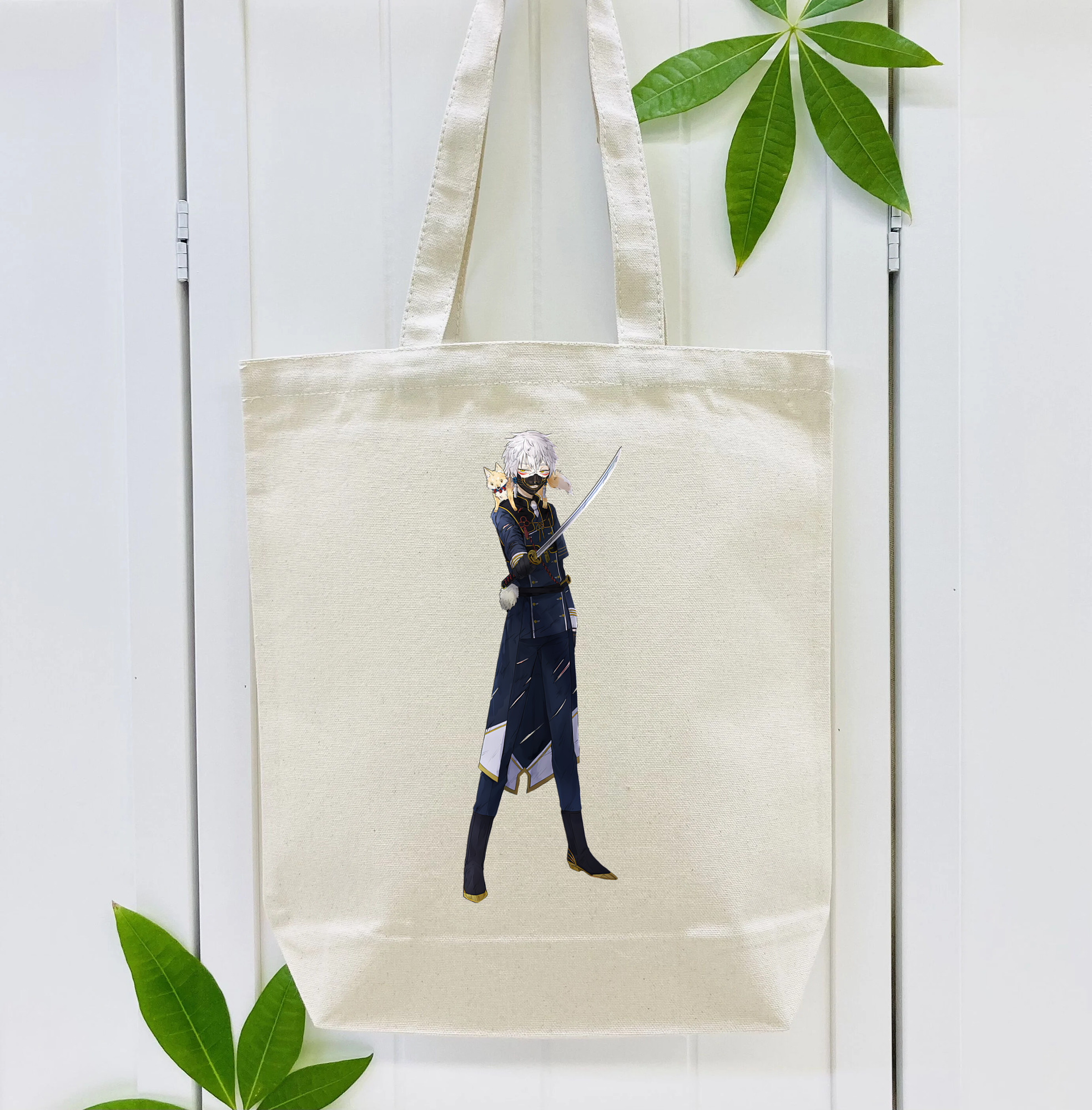 刀剣乱舞 Touken Ranbu 縦型キャンバス生地手提げバッグ　トートバッグ