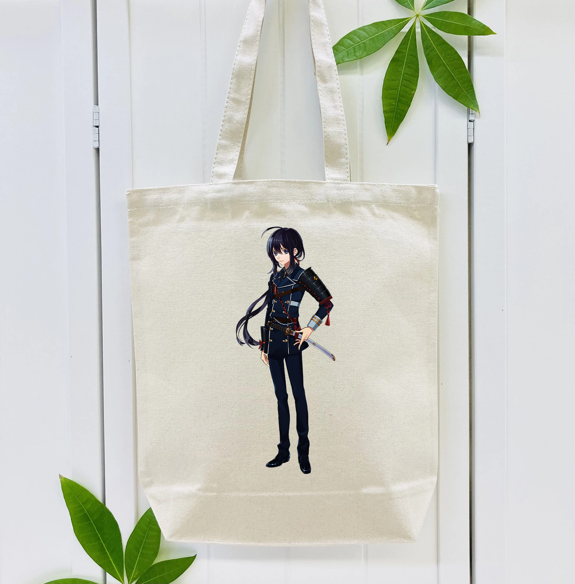 刀剣乱舞 Touken Ranbu 縦型キャンバス生地手提げバッグ　トートバッグ