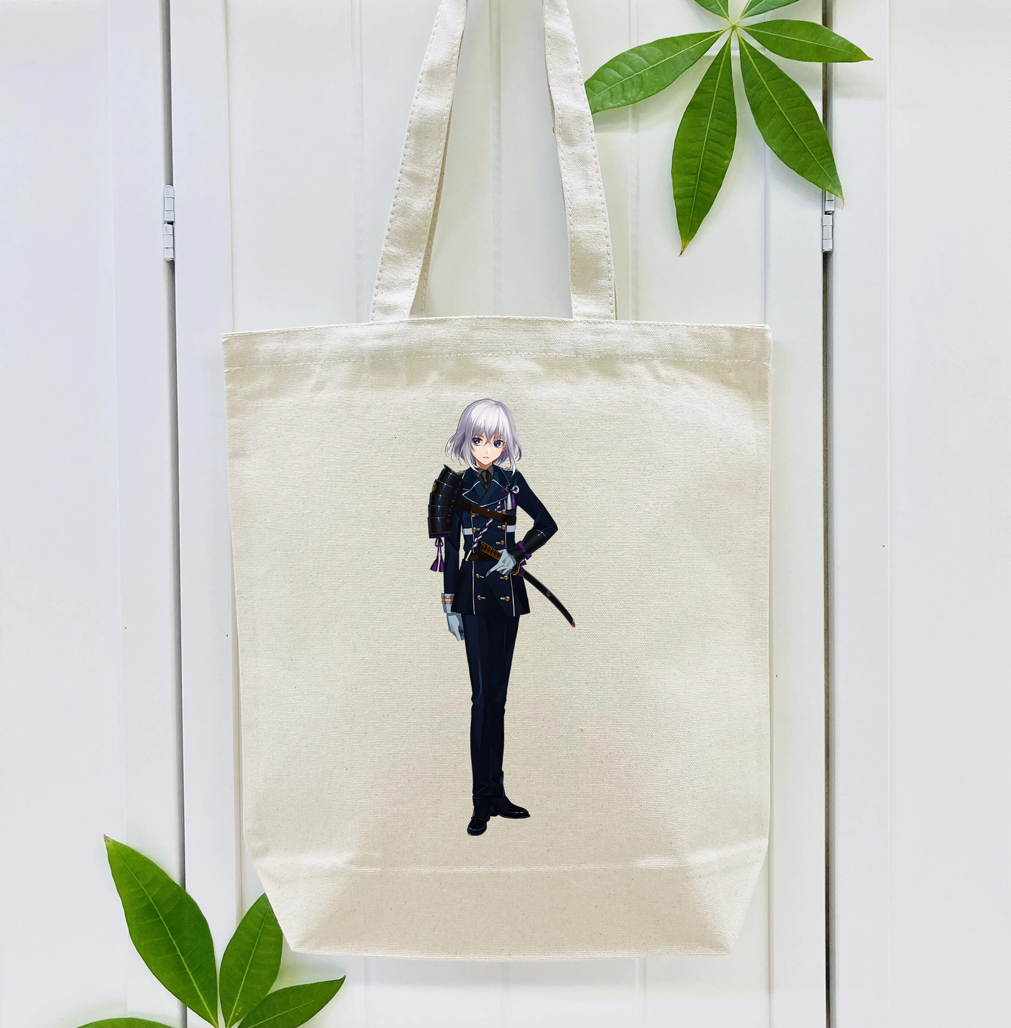 刀剣乱舞 Touken Ranbu 縦型キャンバス生地手提げバッグ　トートバッグ