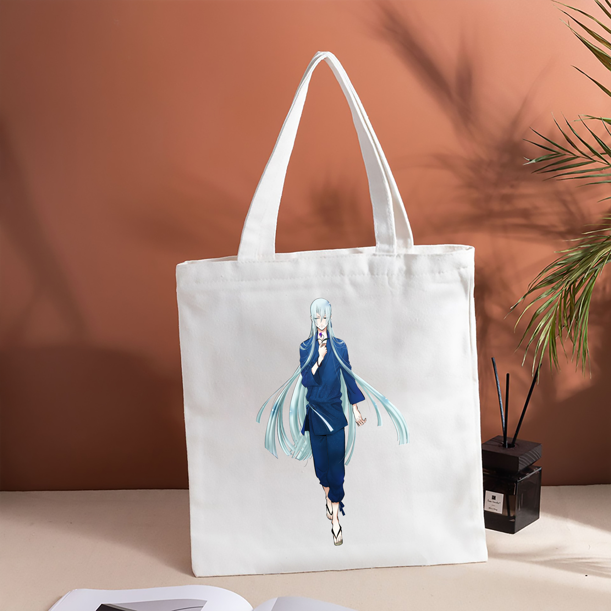 刀剣乱舞 Touken Ranbu 縦型キャンバス生地手提げバッグ　トートバッグ