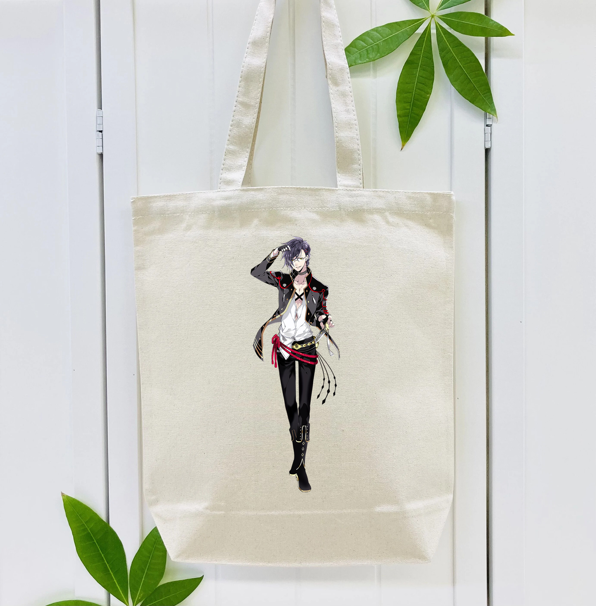 刀剣乱舞 Touken Ranbu 縦型キャンバス生地手提げバッグ　トートバッグ