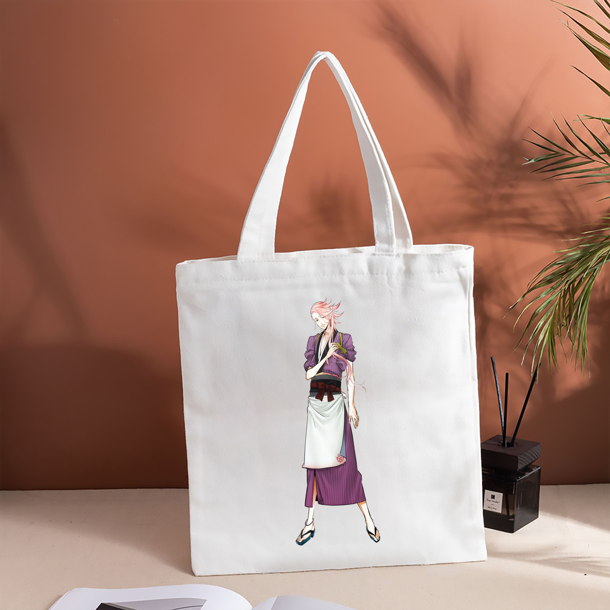 刀剣乱舞 Touken Ranbu 縦型キャンバス生地手提げバッグ　トートバッグ