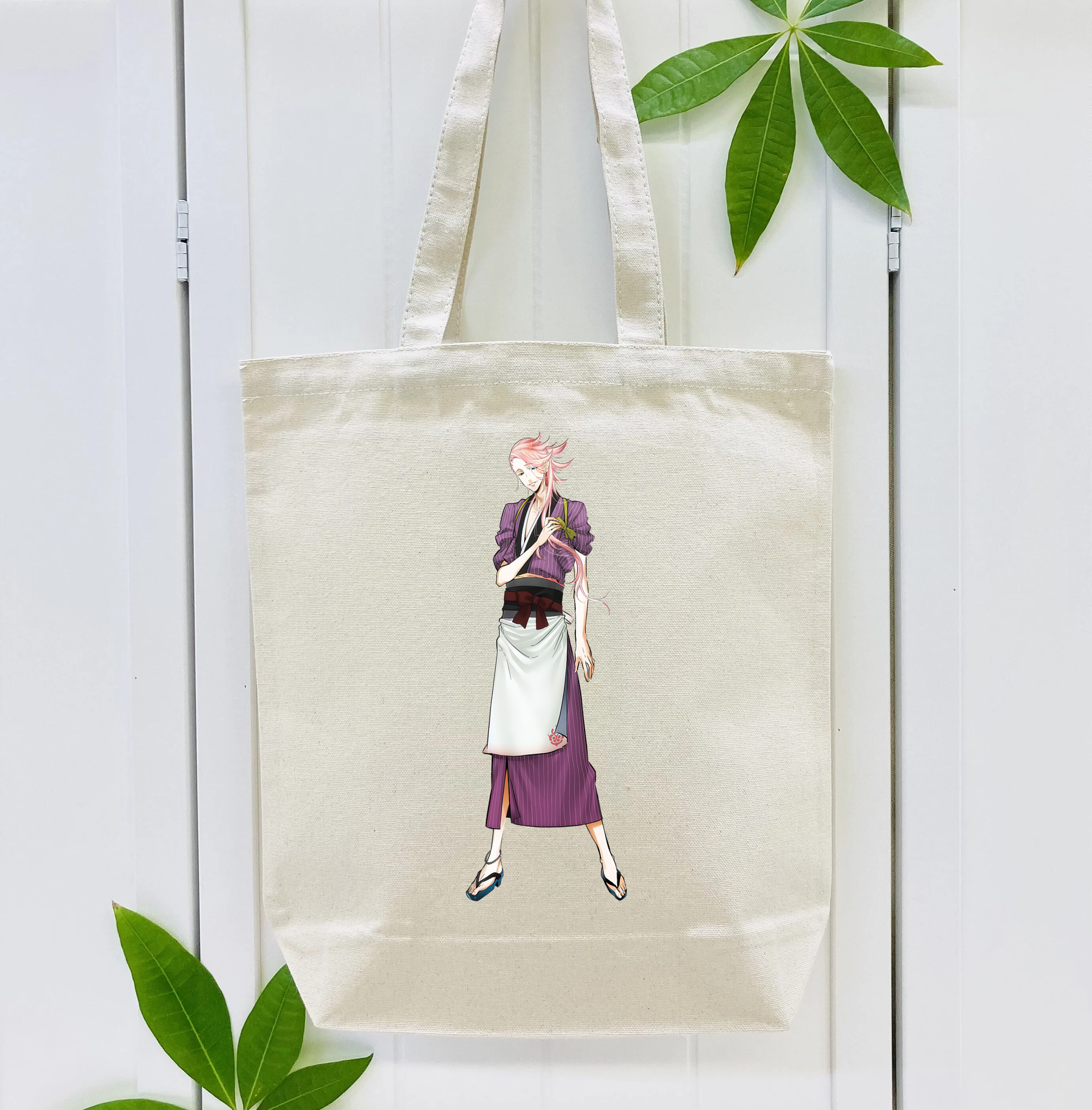 刀剣乱舞 Touken Ranbu 縦型キャンバス生地手提げバッグ　トートバッグ