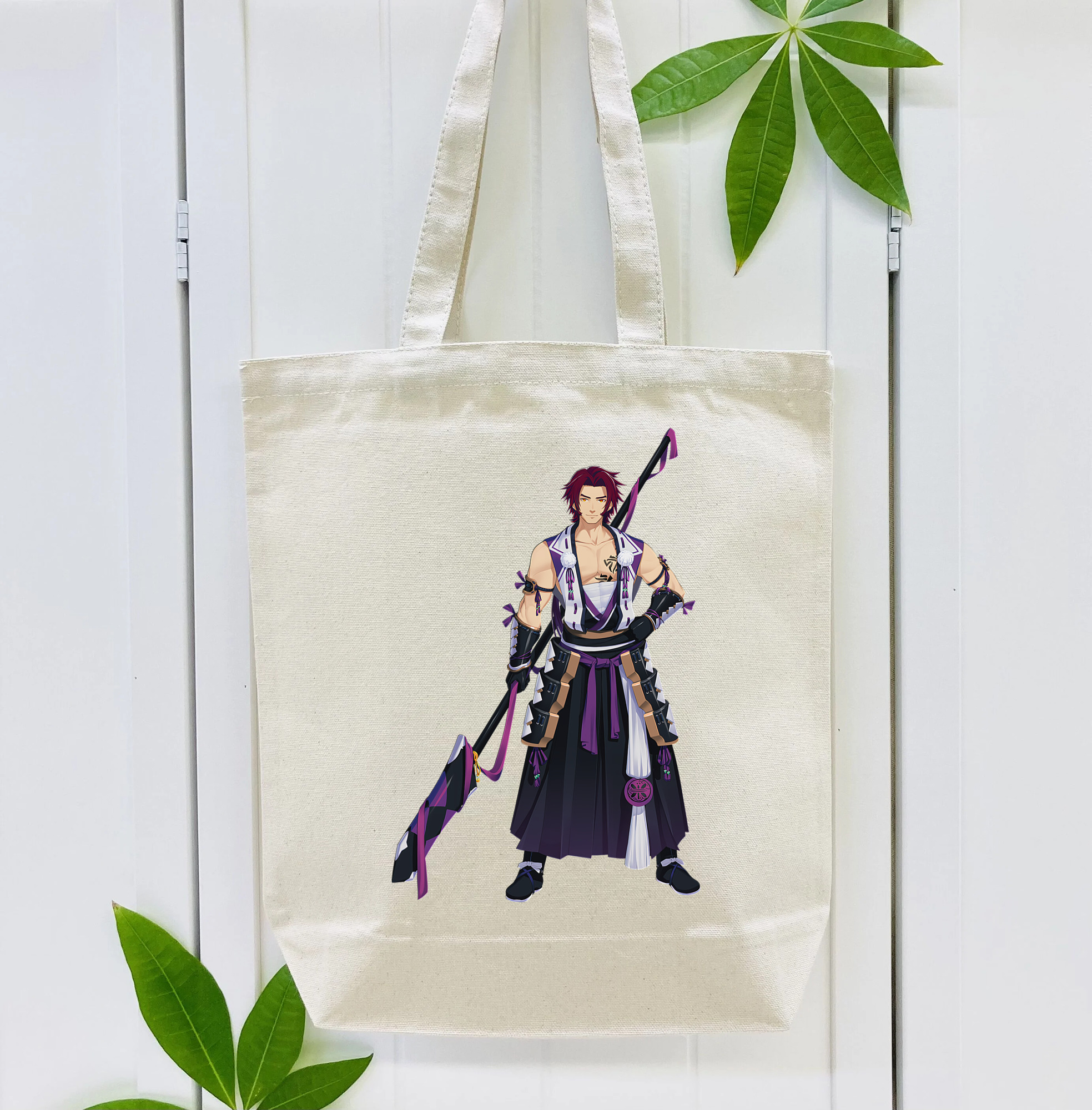 刀剣乱舞 Touken Ranbu 縦型キャンバス生地手提げバッグ　トートバッグ