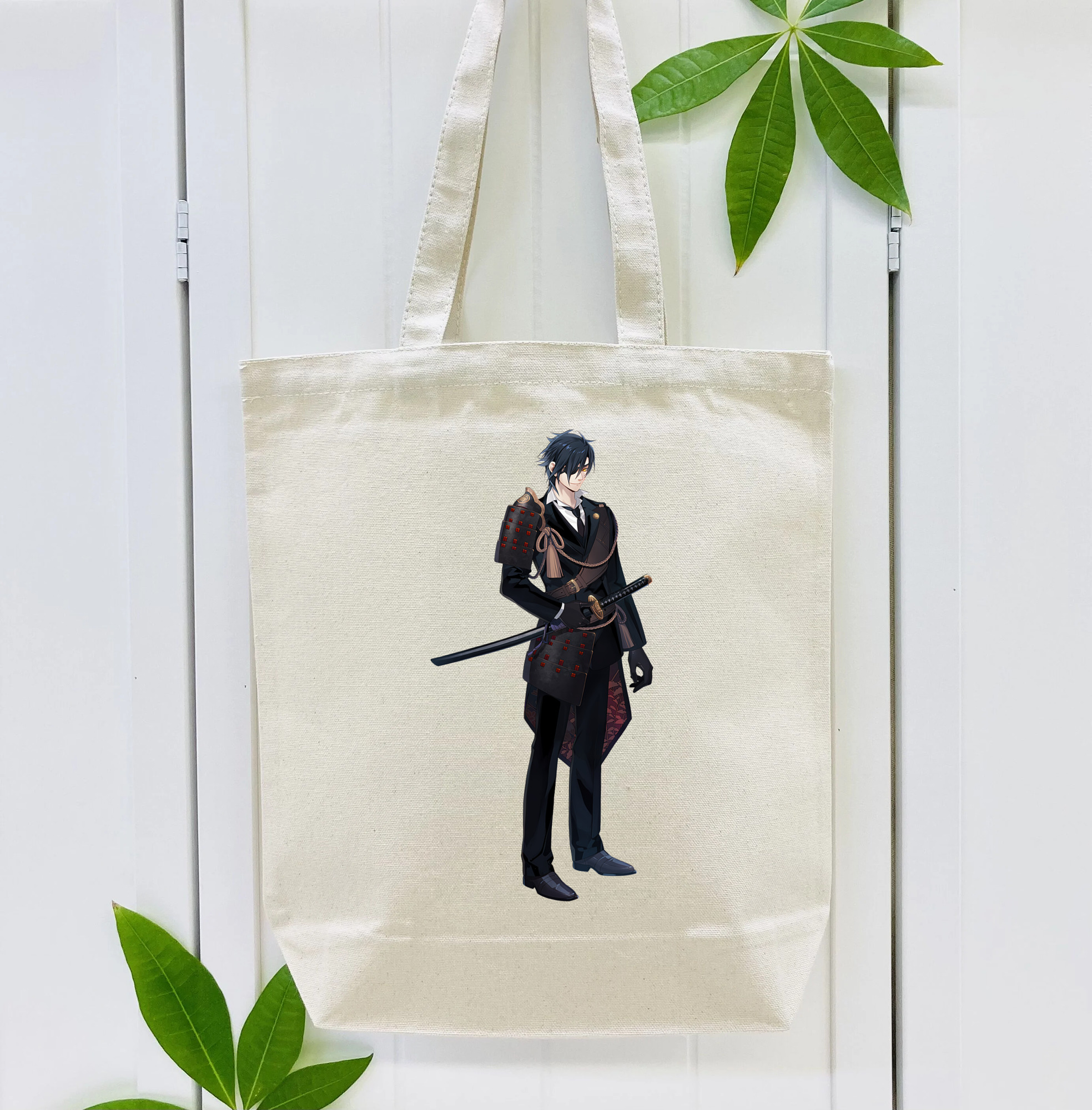 刀剣乱舞 Touken Ranbu 縦型キャンバス生地手提げバッグ　トートバッグ