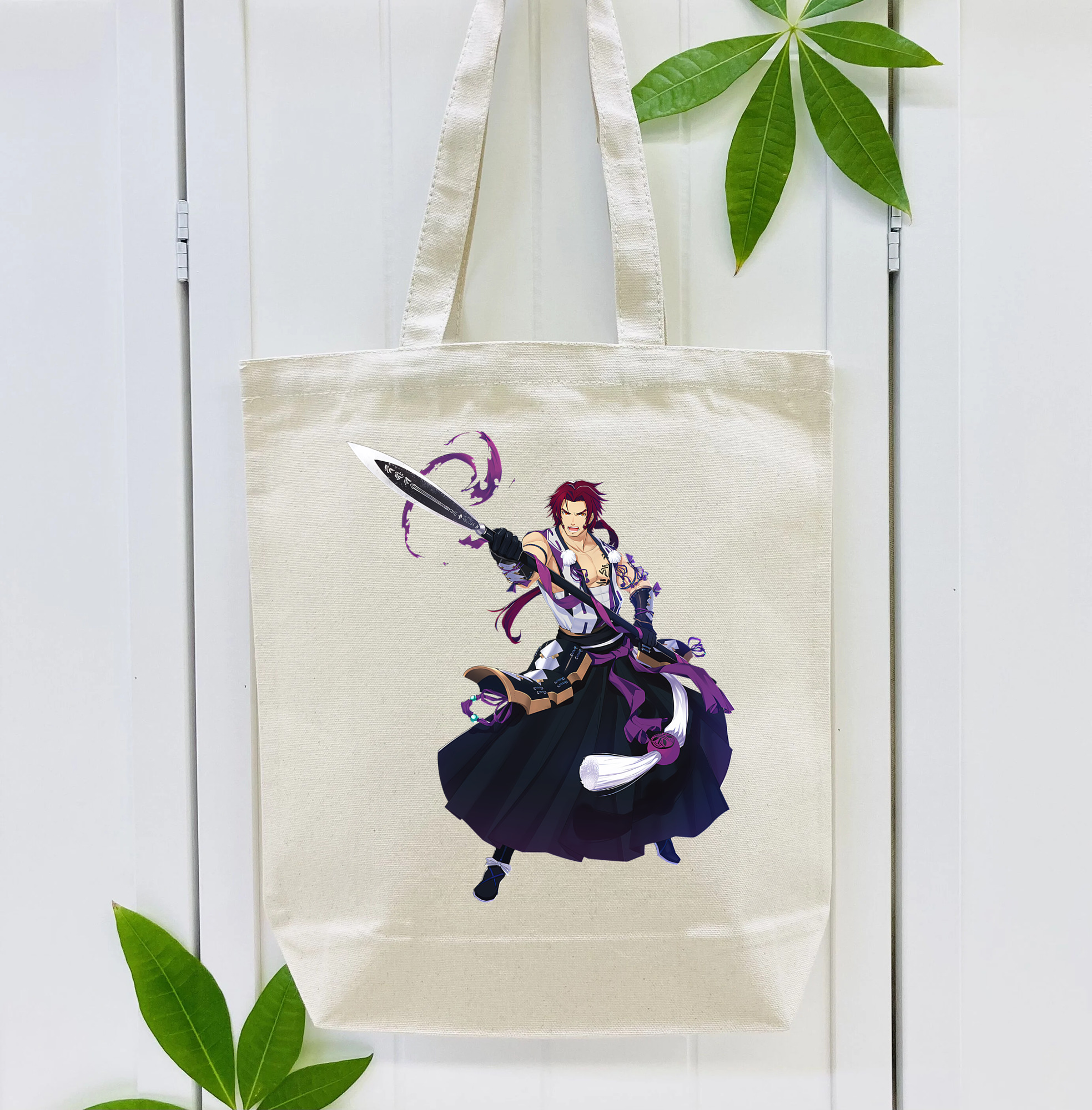刀剣乱舞 Touken Ranbu 縦型キャンバス生地手提げバッグ　トートバッグ