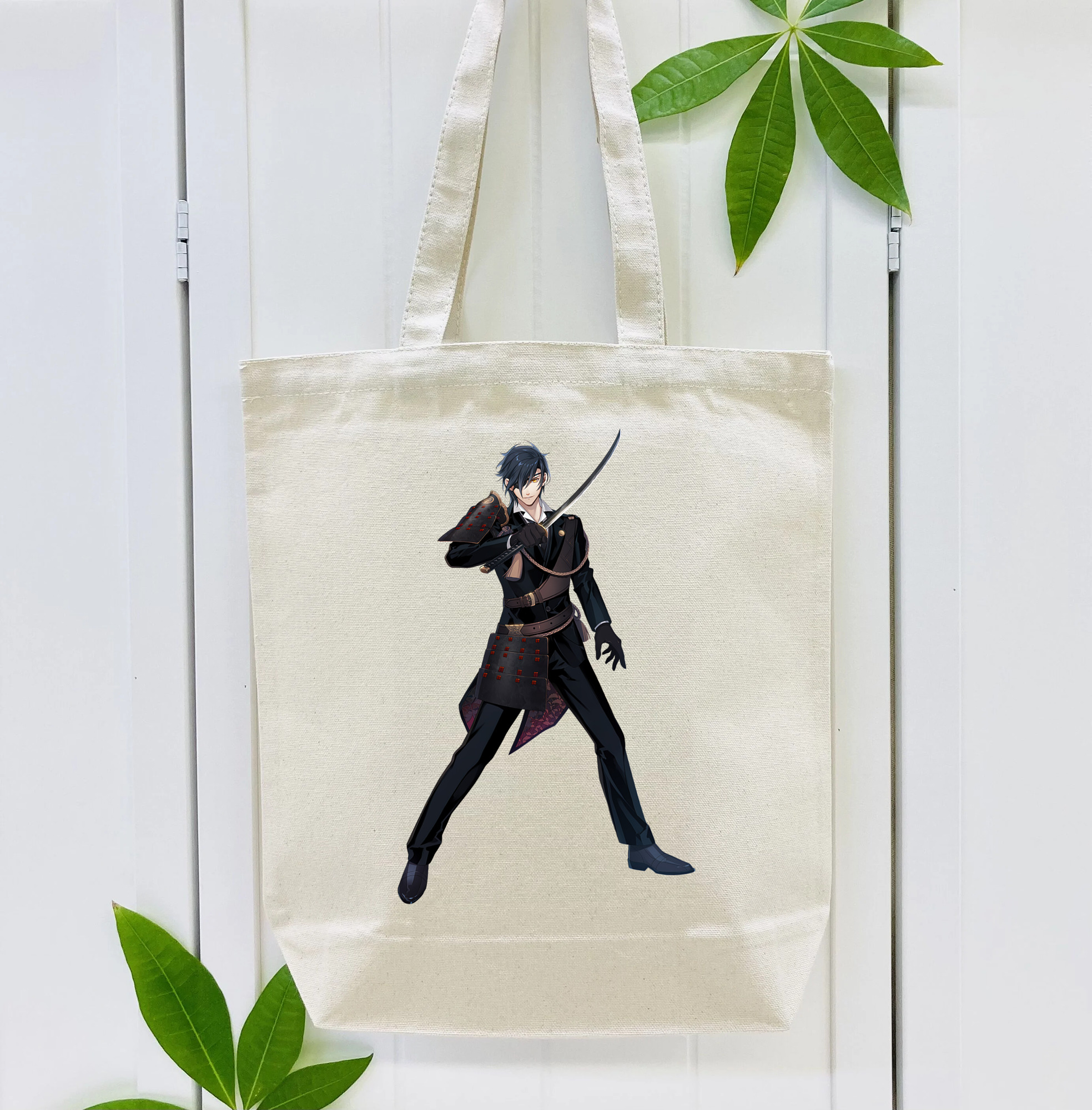 刀剣乱舞 Touken Ranbu 縦型キャンバス生地手提げバッグ　トートバッグ