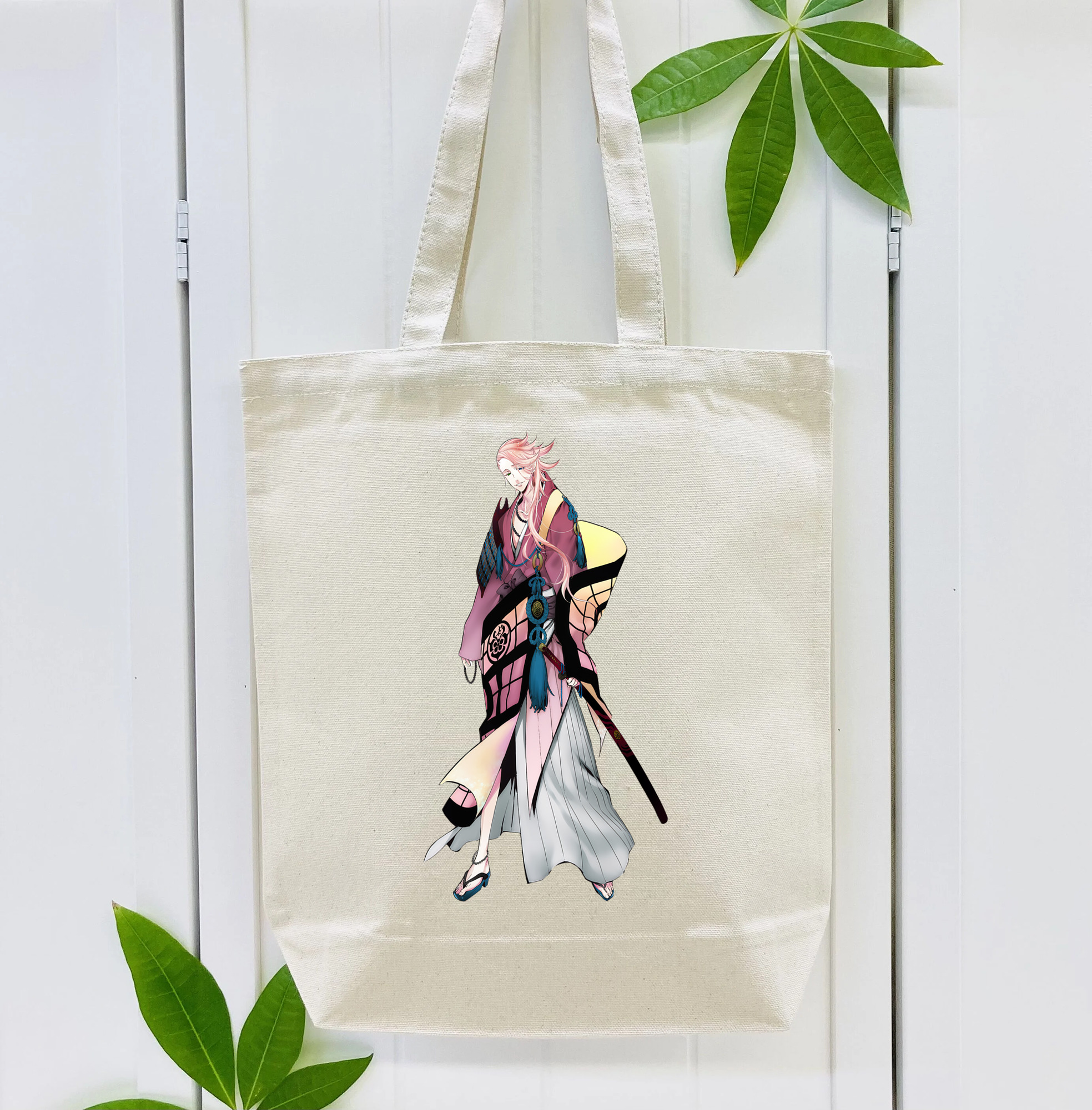 刀剣乱舞 Touken Ranbu 縦型キャンバス生地手提げバッグ　トートバッグ
