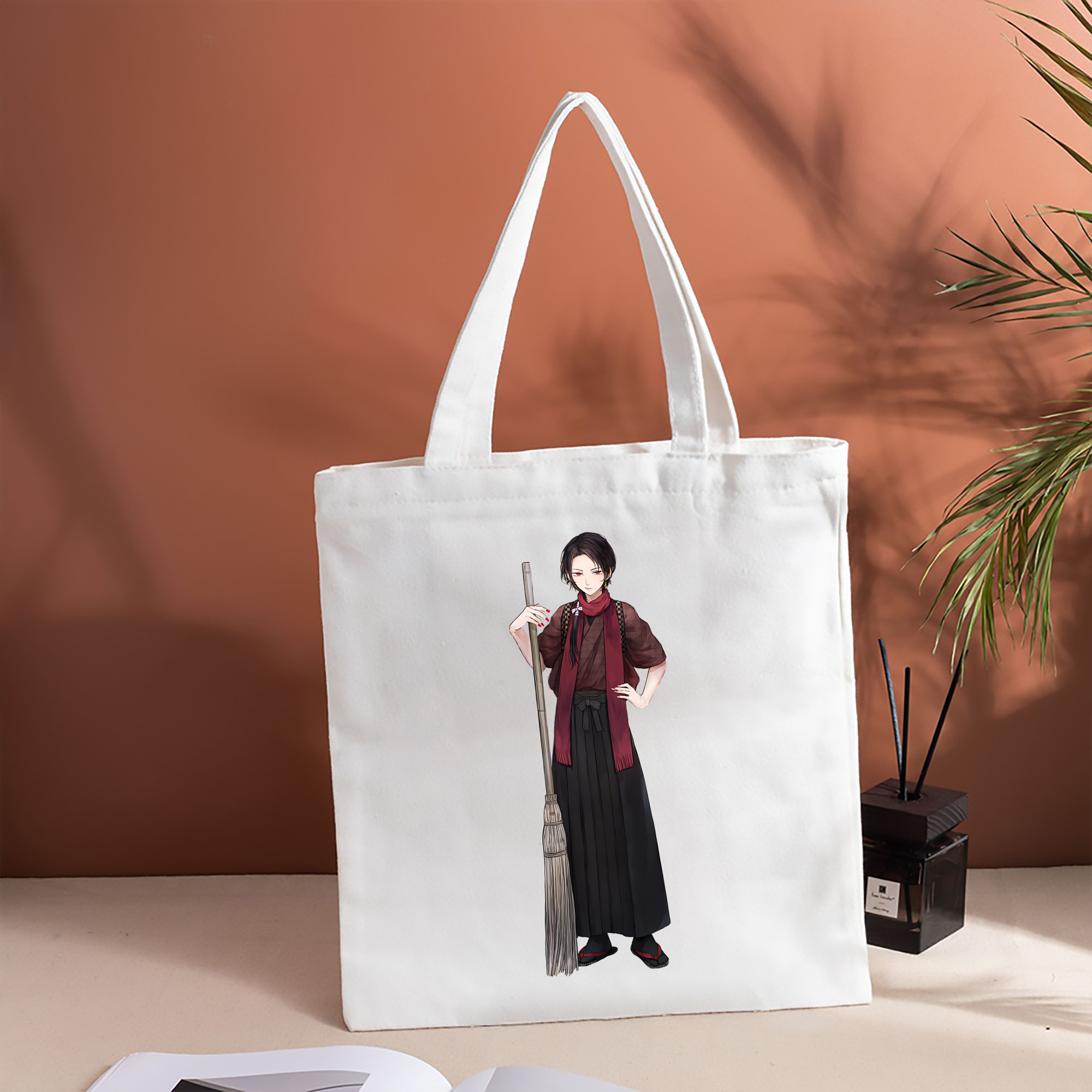 刀剣乱舞 Touken Ranbu 縦型キャンバス生地手提げバッグ　トートバッグ