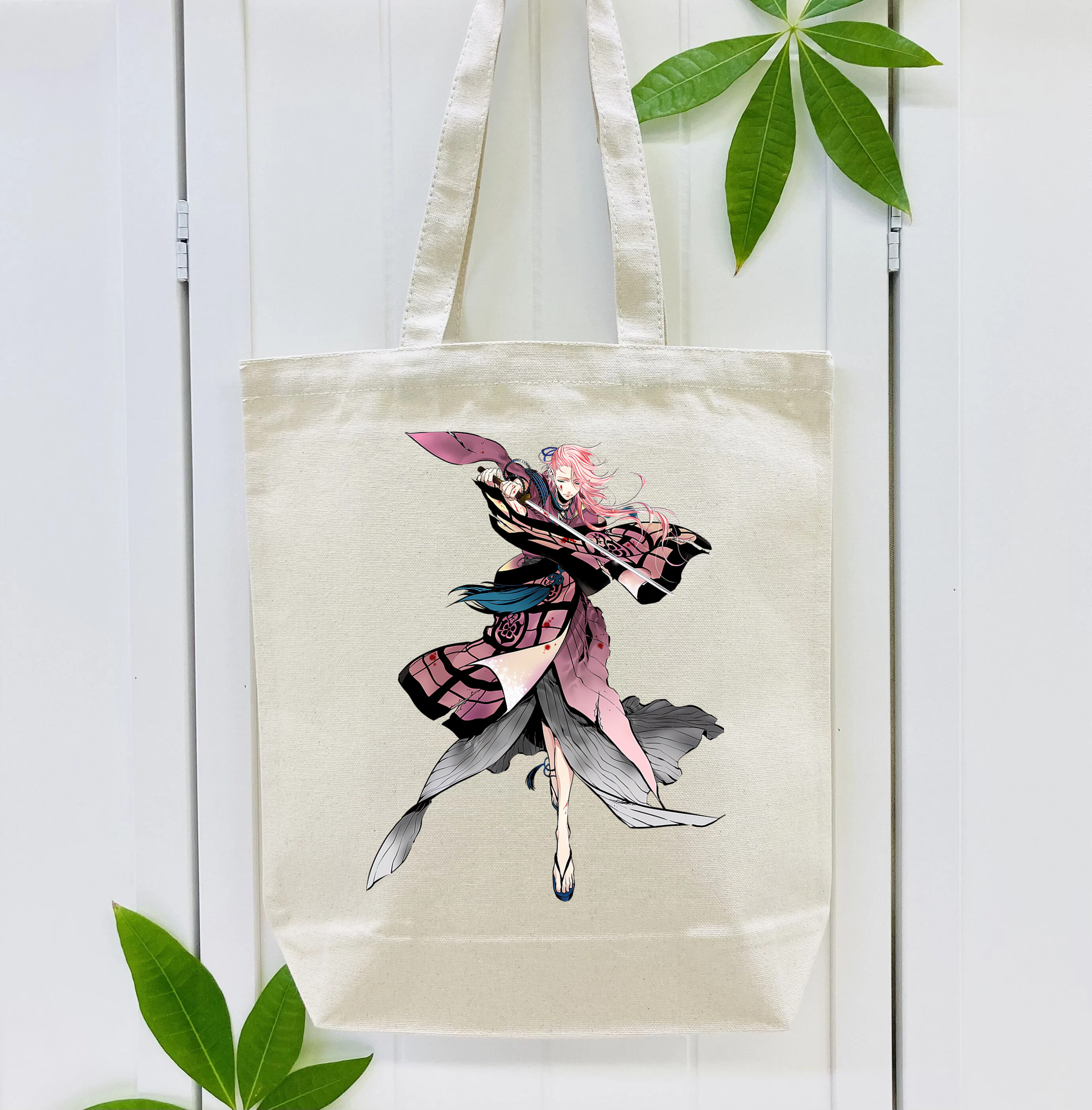 刀剣乱舞 Touken Ranbu 縦型キャンバス生地手提げバッグ　トートバッグ