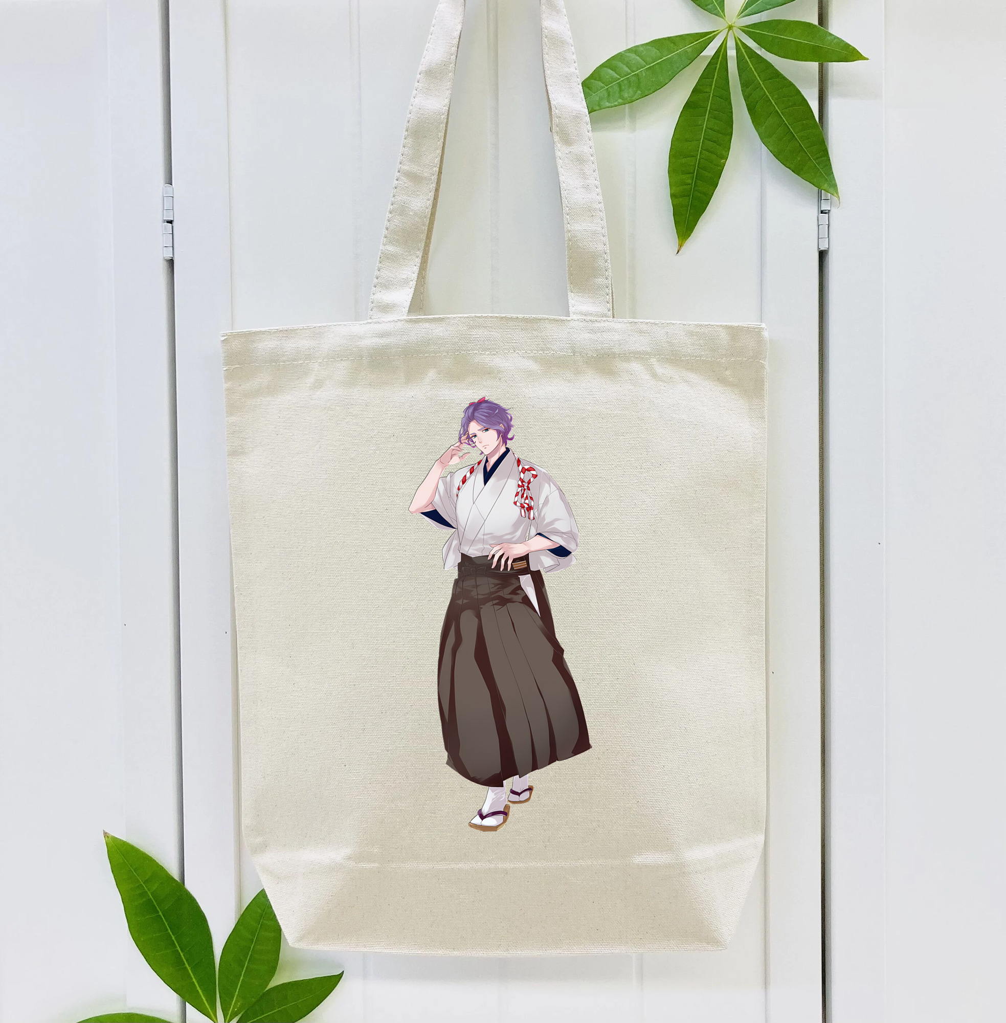 刀剣乱舞 Touken Ranbu 縦型キャンバス生地手提げバッグ　トートバッグ