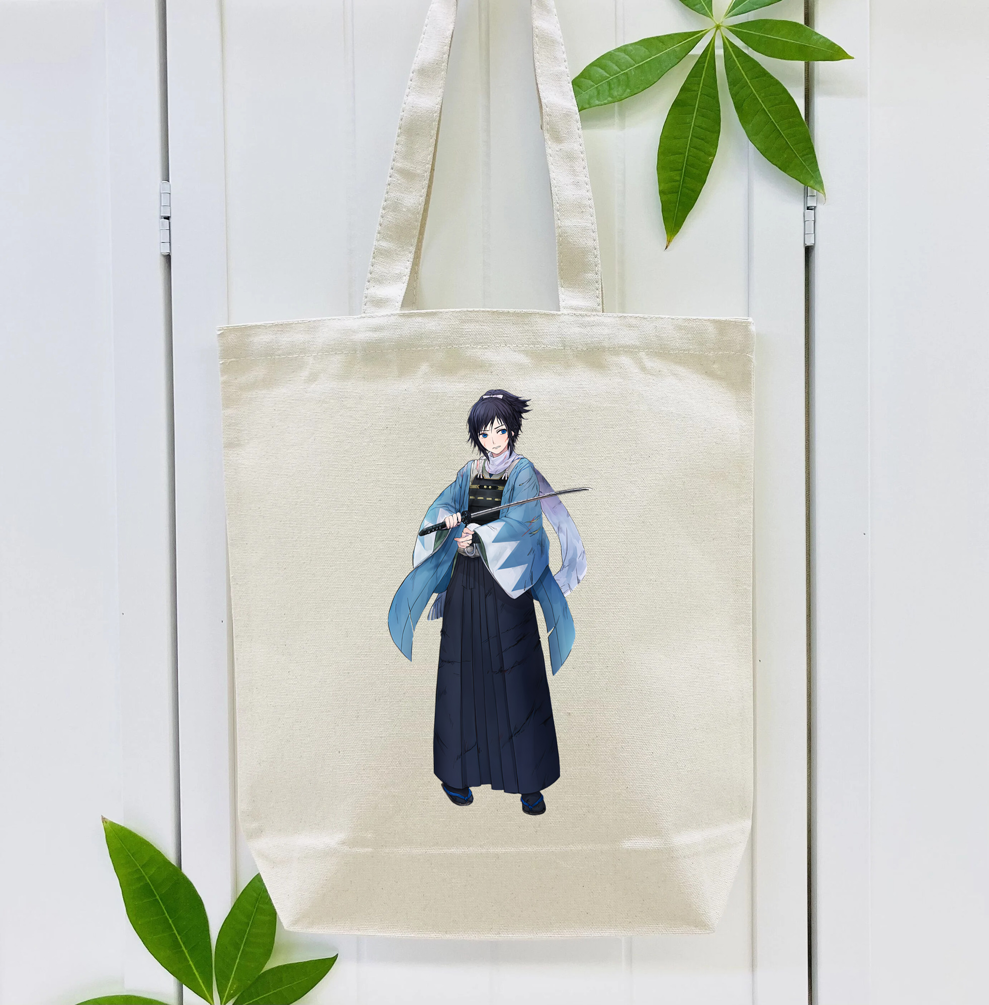 刀剣乱舞 Touken Ranbu 縦型キャンバス生地手提げバッグ　トートバッグ