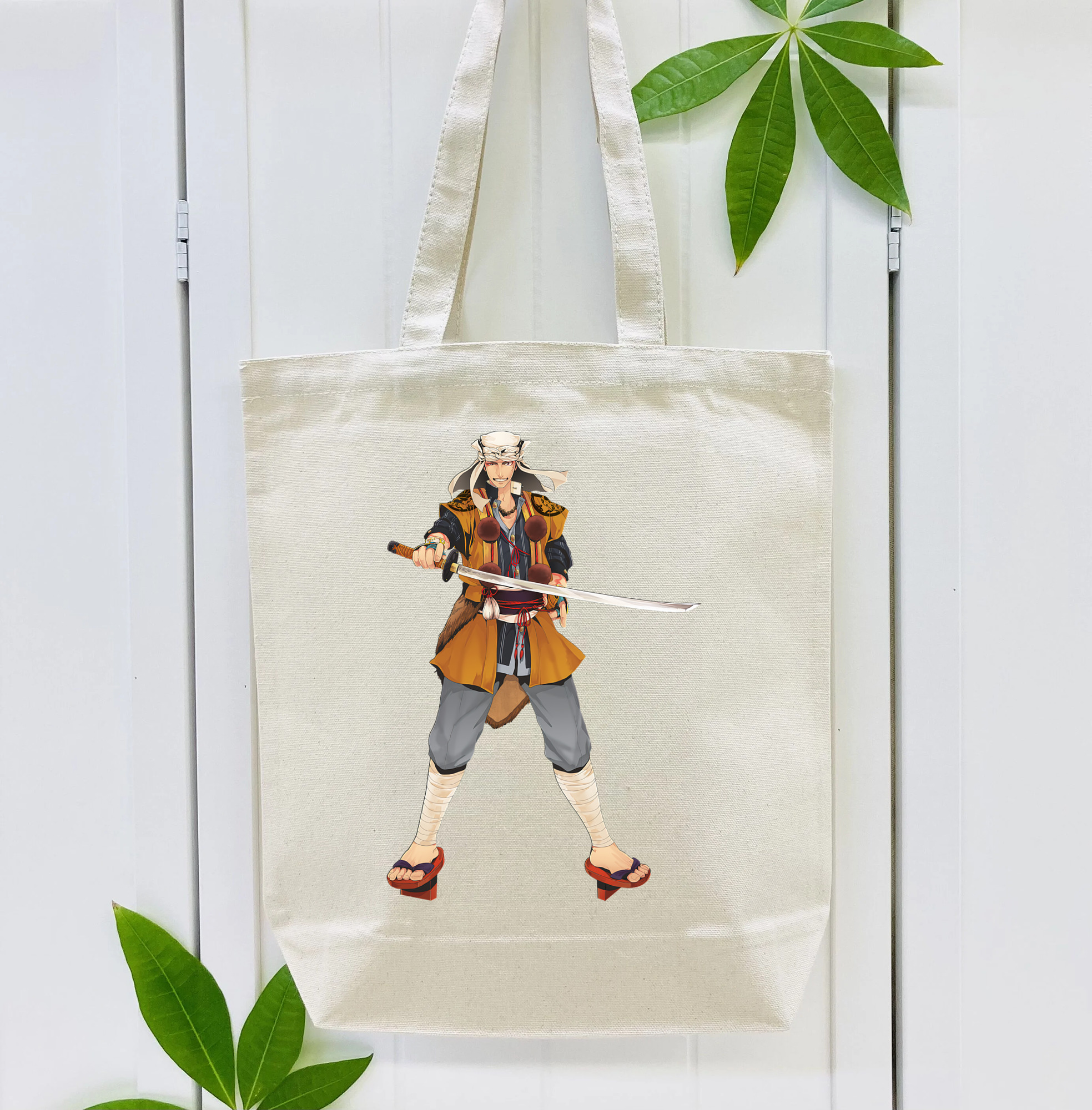 刀剣乱舞 Touken Ranbu 縦型キャンバス生地手提げバッグ　トートバッグ