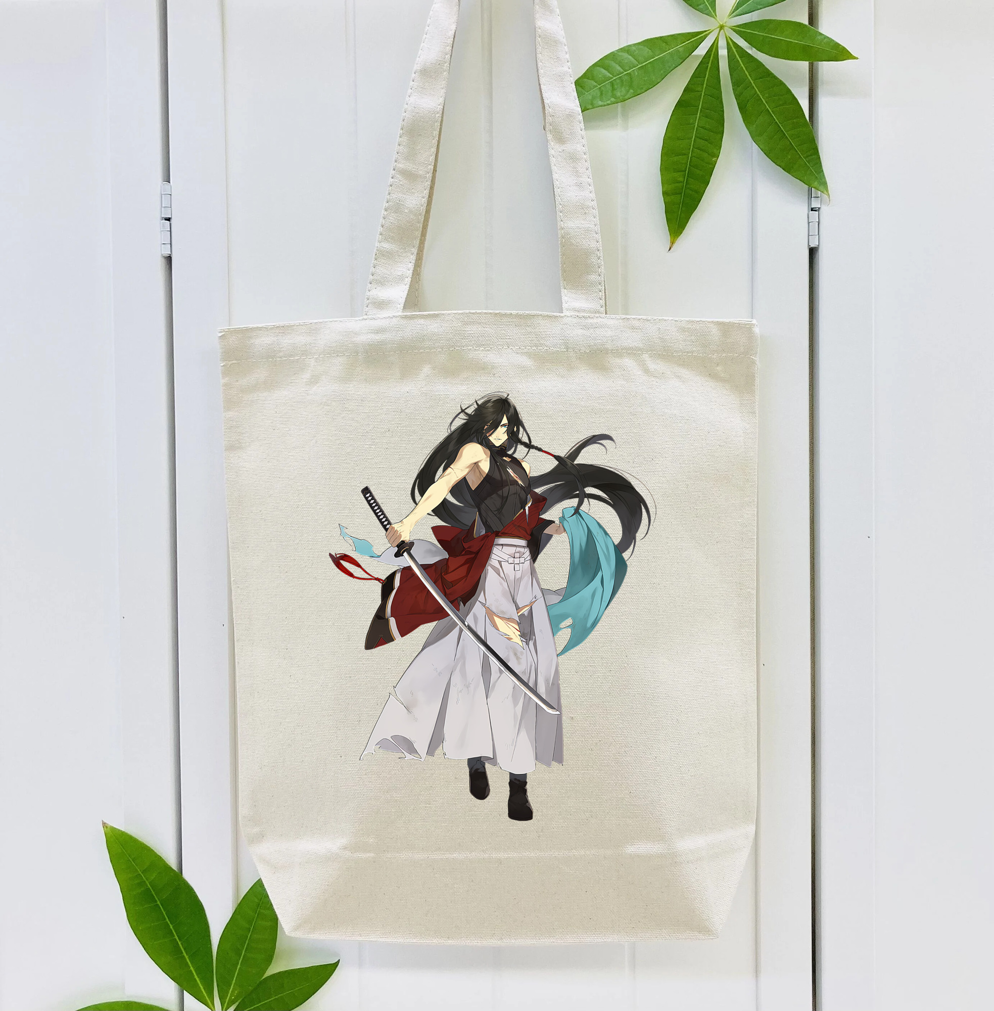 刀剣乱舞 Touken Ranbu 縦型キャンバス生地手提げバッグ　トートバッグ