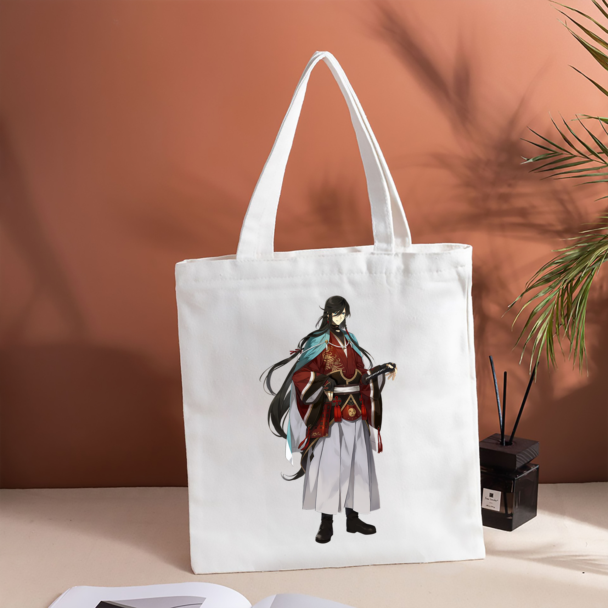 刀剣乱舞 Touken Ranbu 縦型キャンバス生地手提げバッグ　トートバッグ