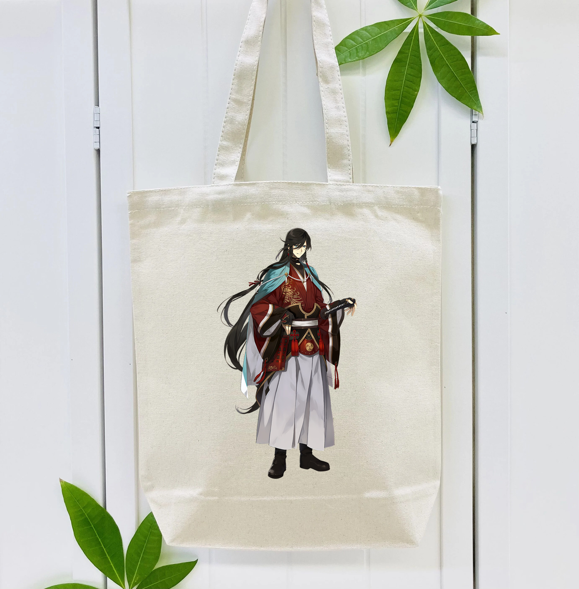 刀剣乱舞 Touken Ranbu 縦型キャンバス生地手提げバッグ　トートバッグ