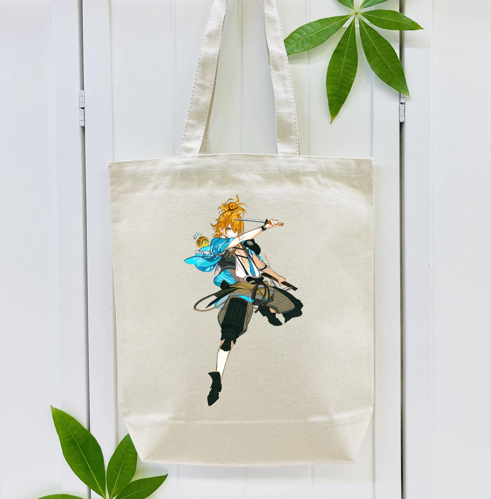 刀剣乱舞 Touken Ranbu 縦型キャンバス生地手提げバッグ　トートバッグ