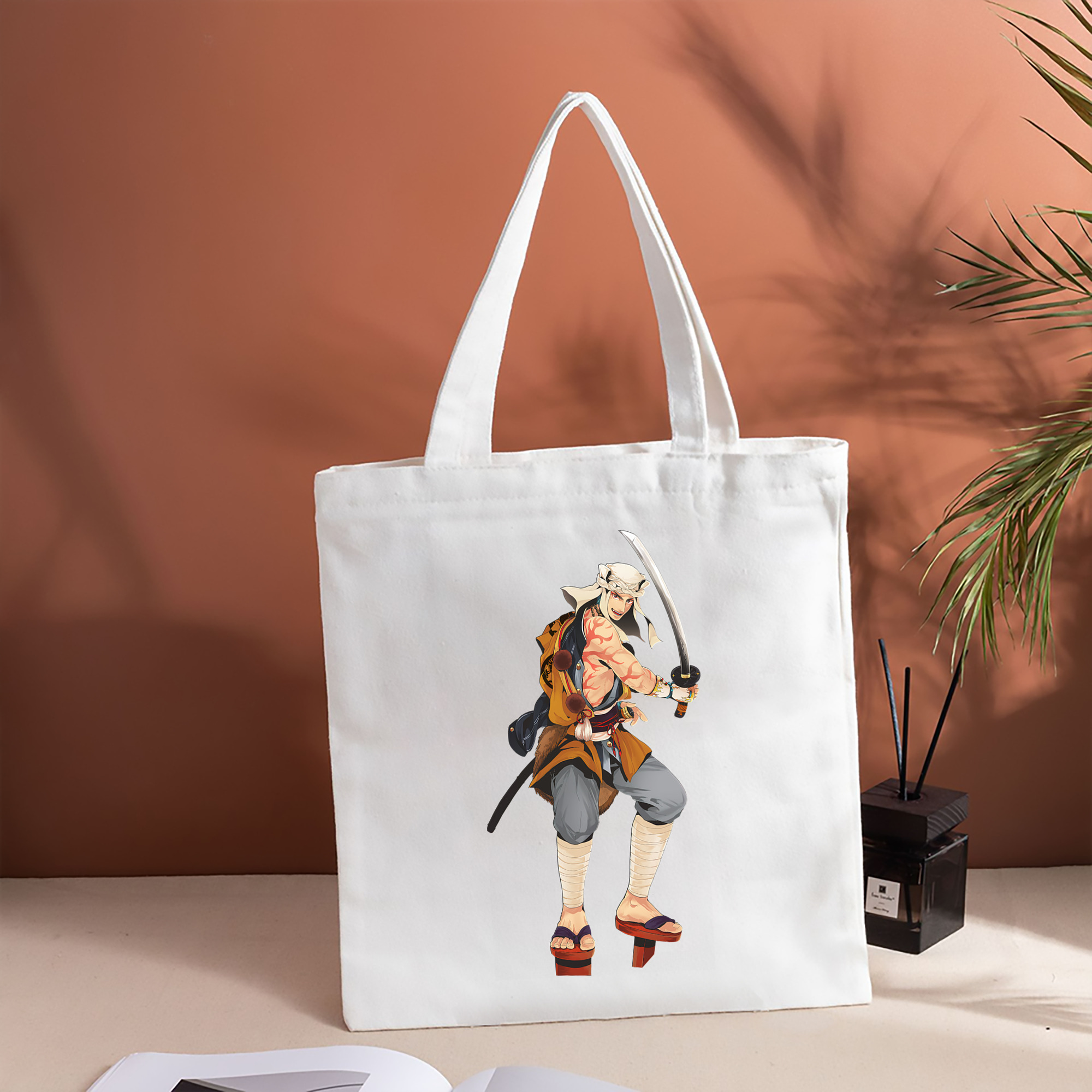 刀剣乱舞 Touken Ranbu 縦型キャンバス生地手提げバッグ　トートバッグ